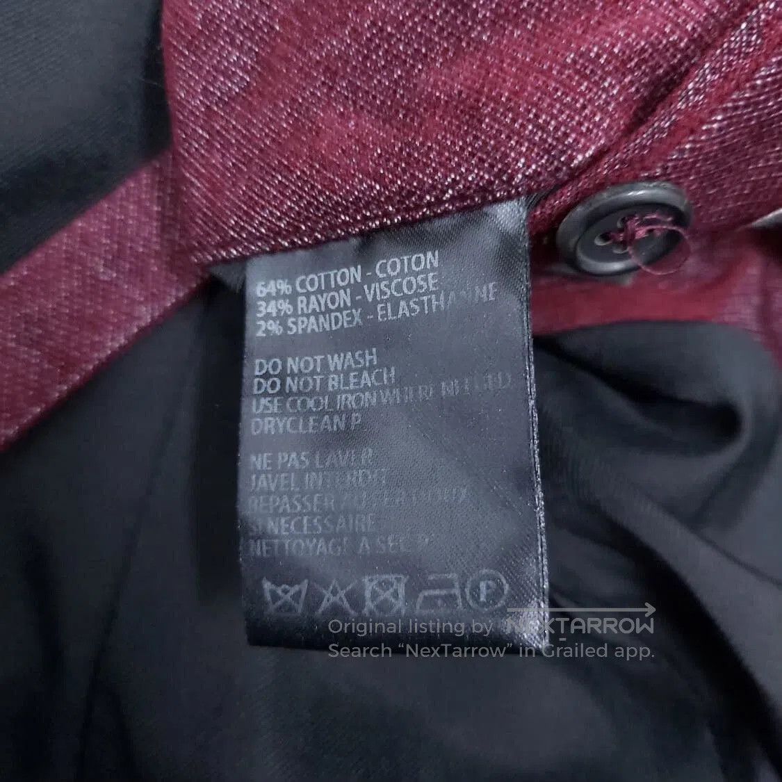 Ann Demeulemeester Ann Demeulemeester Bordeaux Coat. Size US M / EU 48-50 / 2 - 8 Thumbnail