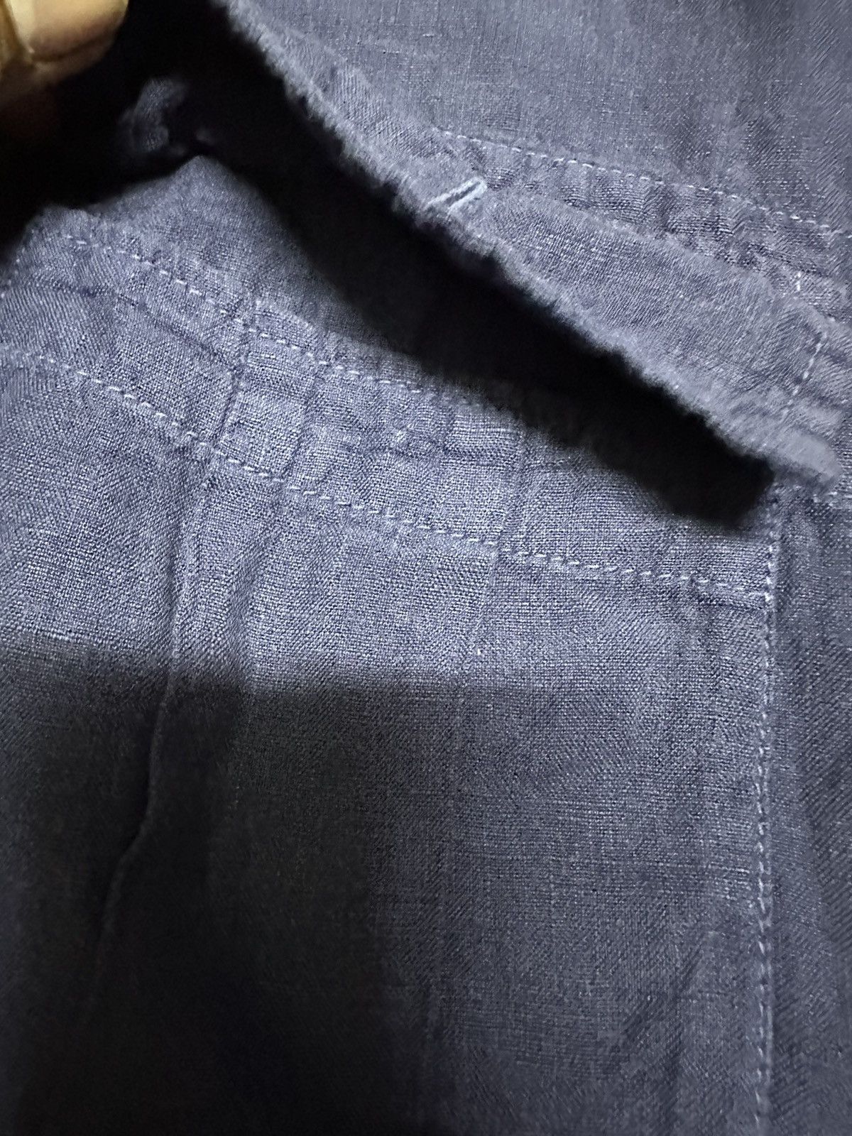 Nigel Cabourn Nigel Carbourn linen shirt button down Size US M / EU 48-50 / 2 - 6 Thumbnail