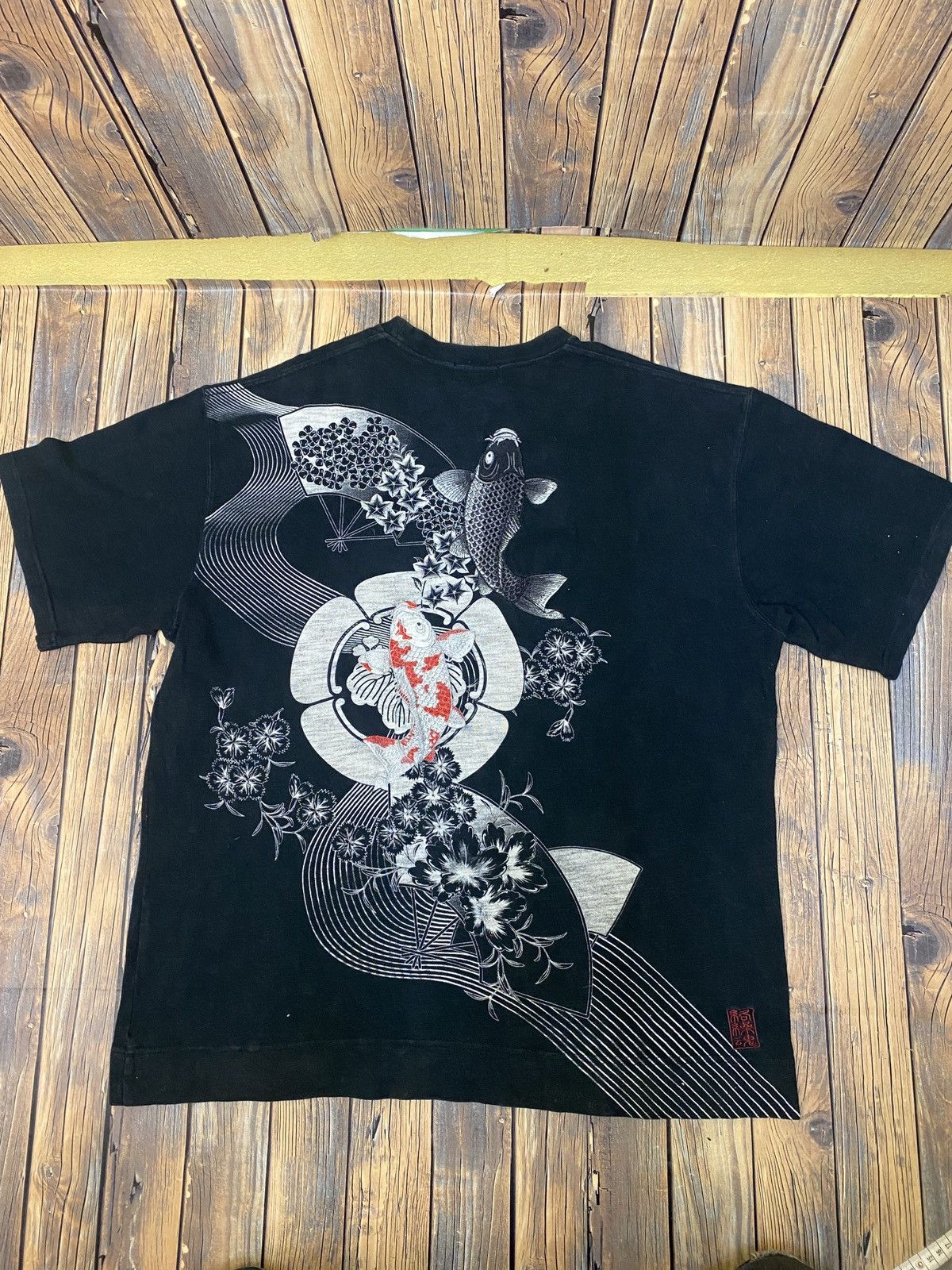 Japanese Brand sukajan dragon tee Size US XL / EU 56 / 4 - 9 Thumbnail