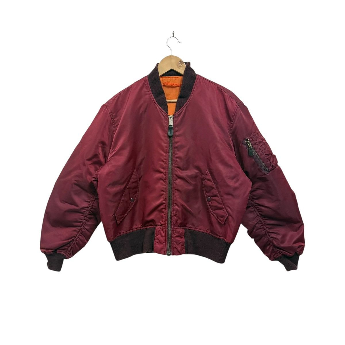 Alpha Industries × Bless Reversible bomber jacket with luxurious