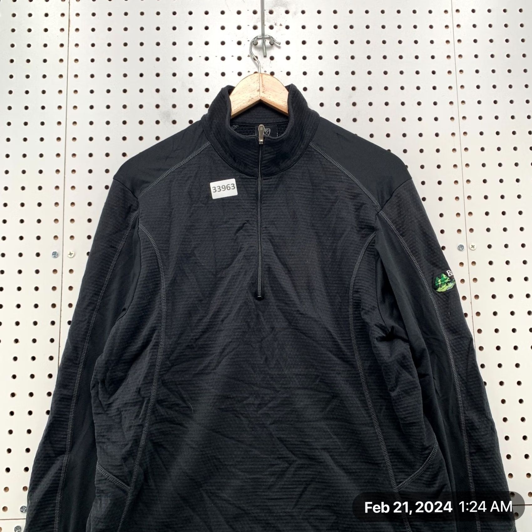 Nike Nike Golf 1/4 Zip Pullover Sweatshirt Mens Large Gray BlackBerry Oaks GC Size L / US 10 / IT 46 - 5 Thumbnail