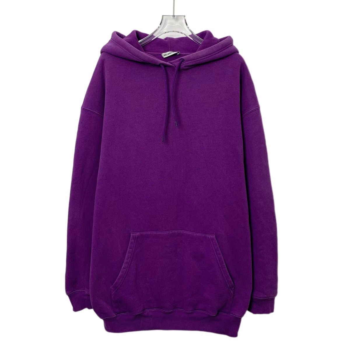 Balenciaga Balenciaga Logo Letter Printed Hooded Sweatshirt K26WX Size XS / US 0-2 / IT 36-38 - 1 Thumbnail