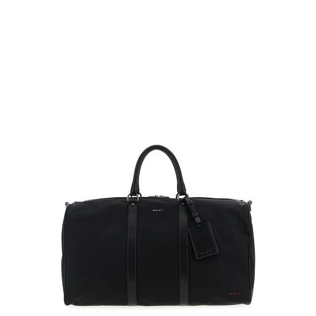 Kiton KITON Black Weekend Nylon Duffle Bag New & Authentic Size ONE SIZE - 1 Thumbnail