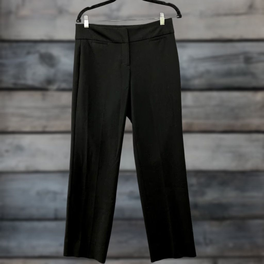 Talbots **Talbots Women's Size 4 Mid Rise Black Straight Leg Dress Pants** User: **Talbots Women's Size 4 Black Mid Rise Straight Leg Dress Pants** Size 27" / US 4 / IT 40 - 1 Thumbnail