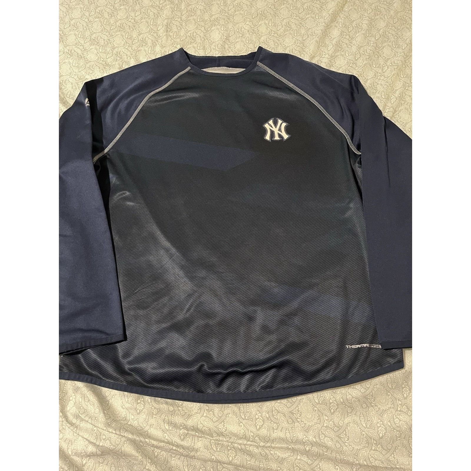 Majestic Majestic NY Yankees Therma Base Long Sleeve Shirt Navy L MLB Size US L / EU 52-54 / 3 - 2 Thumbnail