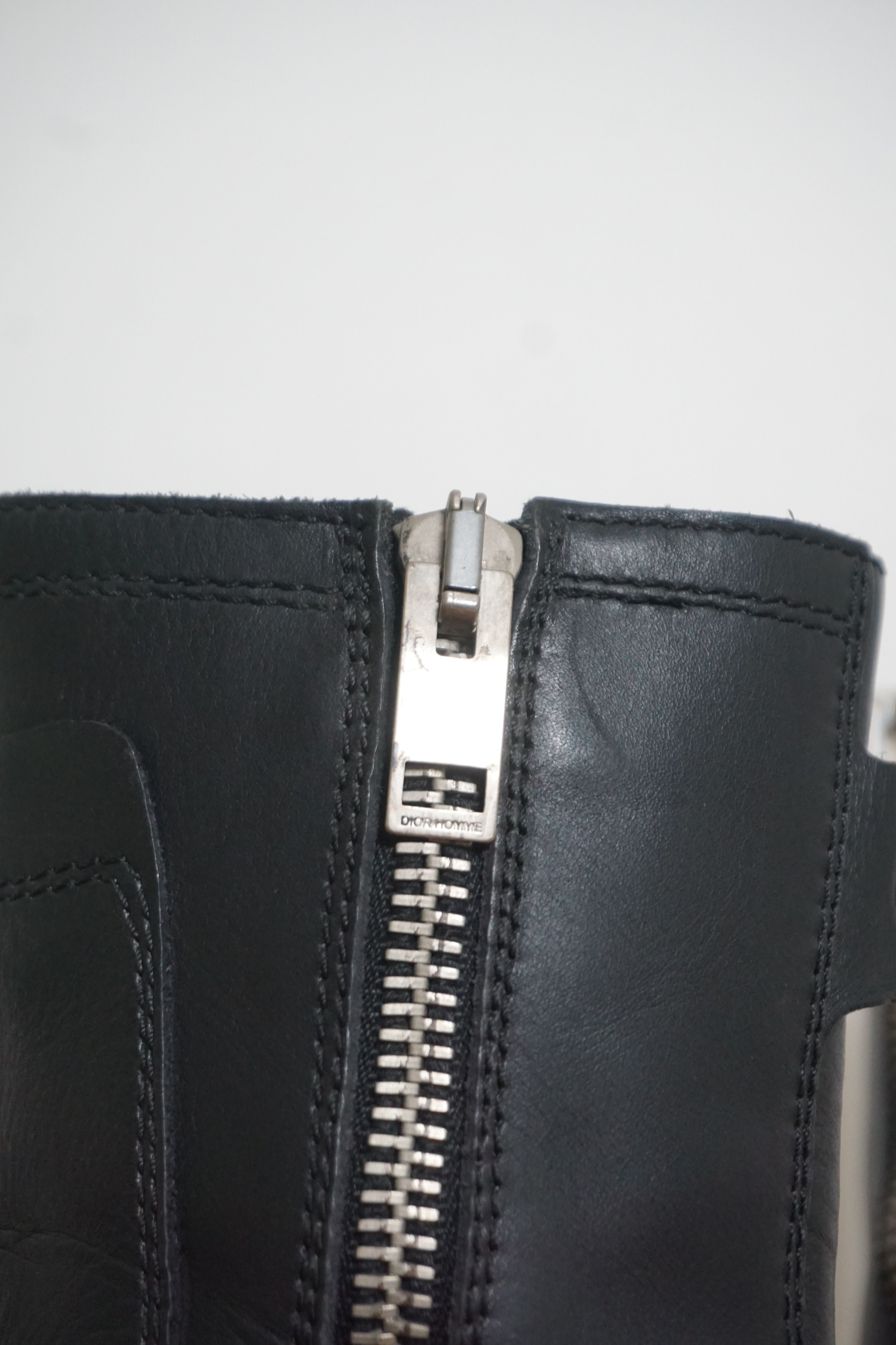 Dior × Hedi Slimane VOTC Moto Boots Size US 9 / EU 42 - 11 Thumbnail