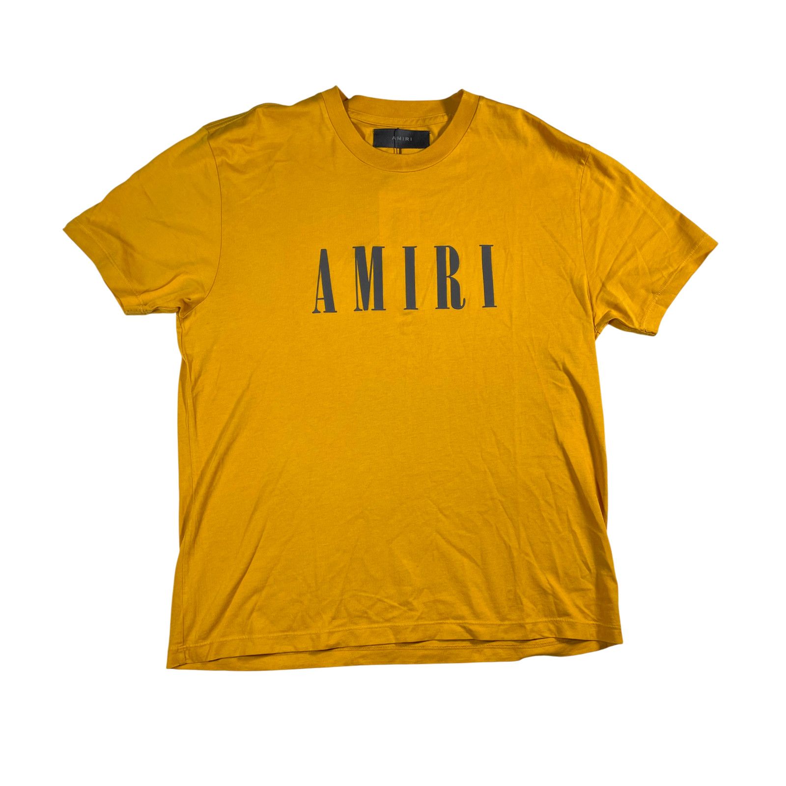 Amiri Amiri Core Yellow Mustard & Black Tee Size US S / EU 44-46 / 1 - 1 Thumbnail