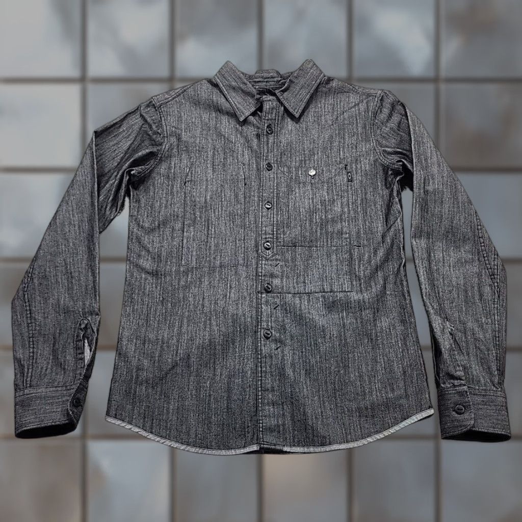 Oakley Oakley Button-Up Shirt Mens Small Gray Long Sleeve Plush Flannel Casual Size US S / EU 44-46 / 1 - 1 Thumbnail