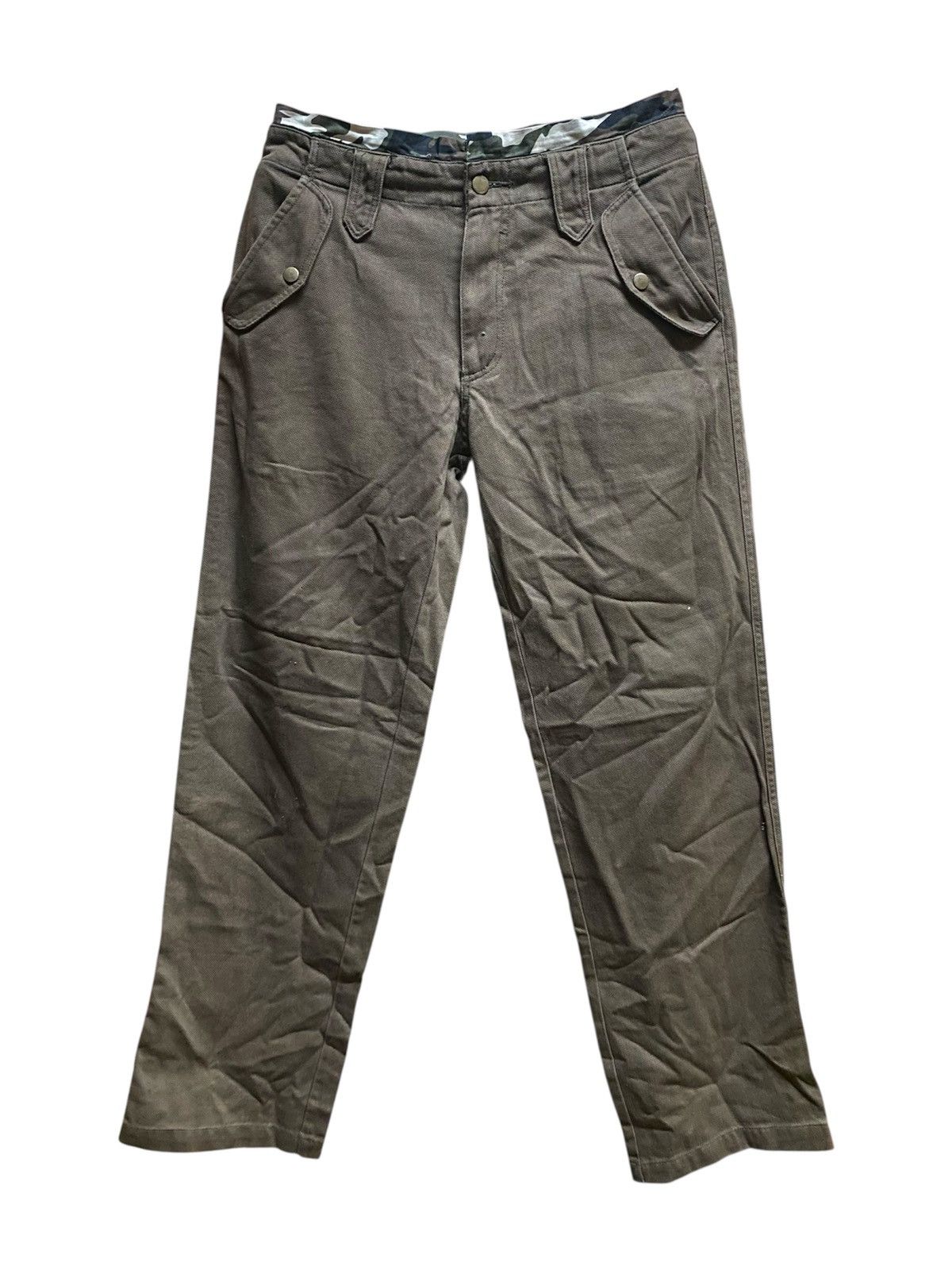 Stussy Stussy Garments Buckle Back Casual Pants Size US 32 / EU 48 - 2 Thumbnail