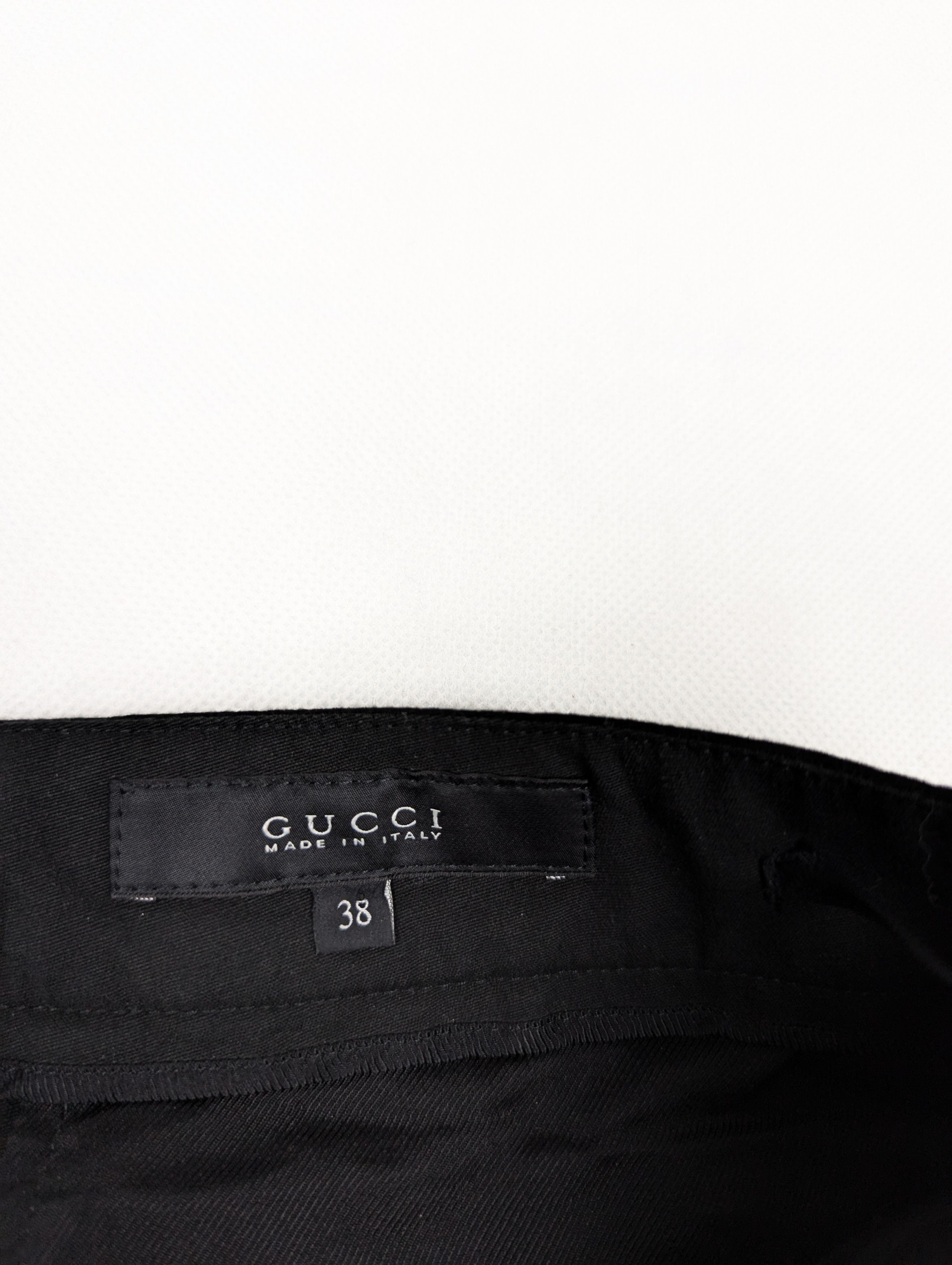 Gucci Gucci black jeans 38 Size 26" / US 2 / IT 38 - 4 Thumbnail