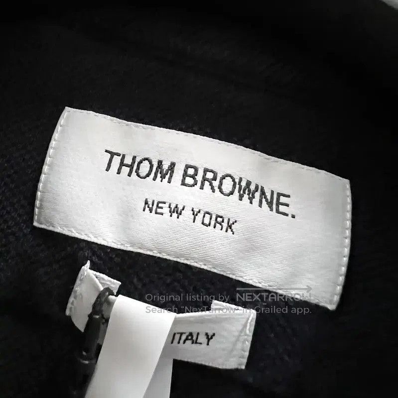 Thom Browne Thom Browne Navy Long Sleeve Shirt for Men . Size US M / EU 48-50 / 2 - 5 Thumbnail