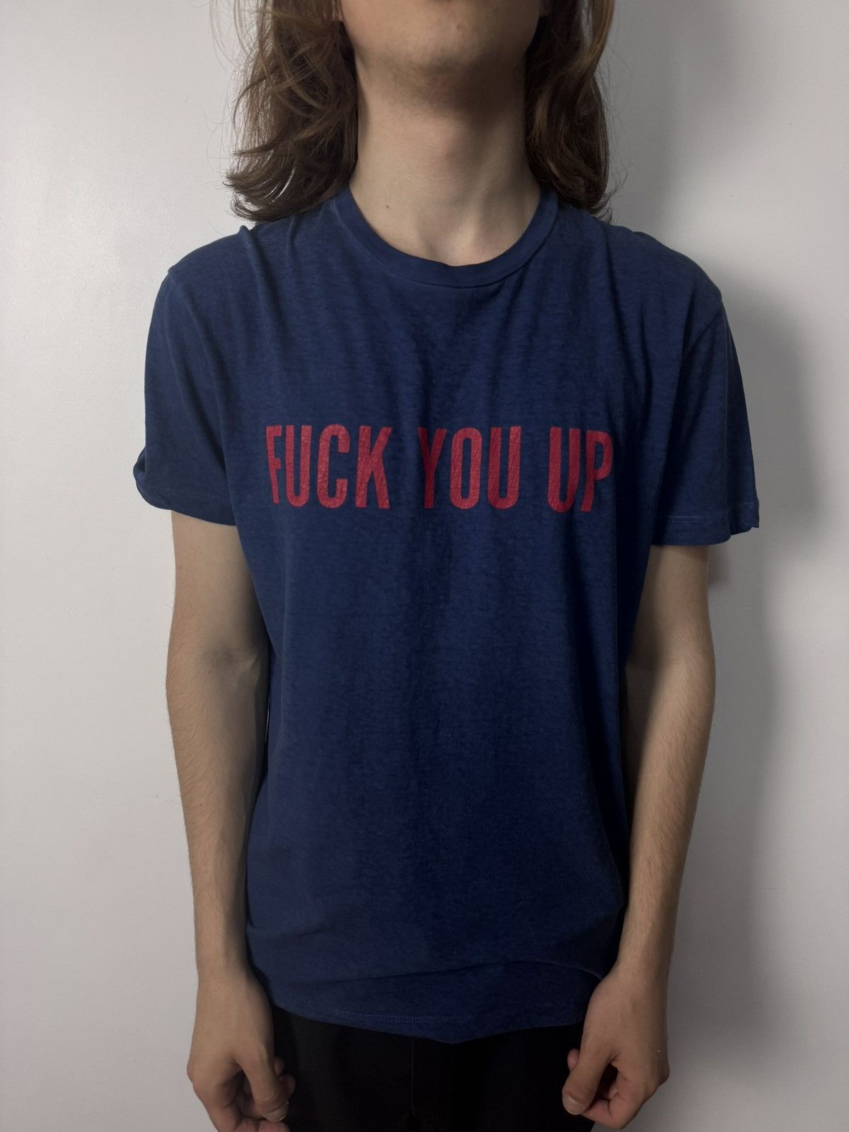 Dsquared2 Dsquared2 “Fuck You Up” Graphic Tee Made In Italy Archive Size US L / EU 52-54 / 3 - 1 Thumbnail