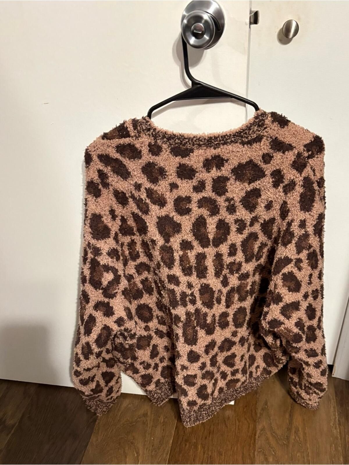 Swims SKIMS Sienna Leopard Print Cozy Top Size M / US 6-8 / IT 42-44 - 3 Thumbnail