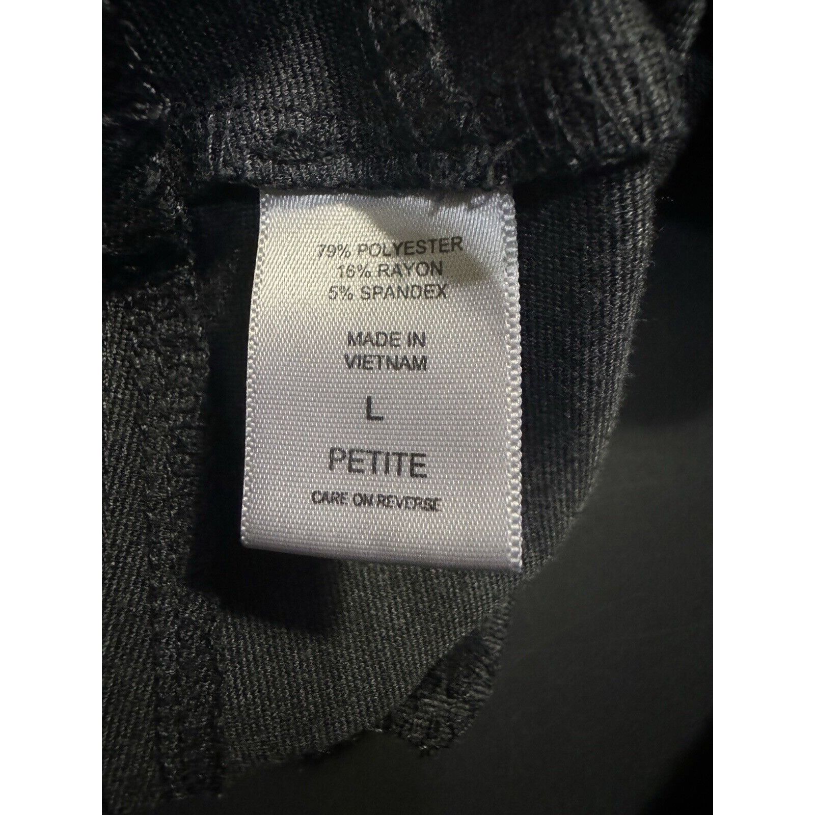 Other 7th Avenue New York & Co Ladies Gray Polyester Rayon Pants S Size 30" / US 8 / IT 44 - 8 Thumbnail