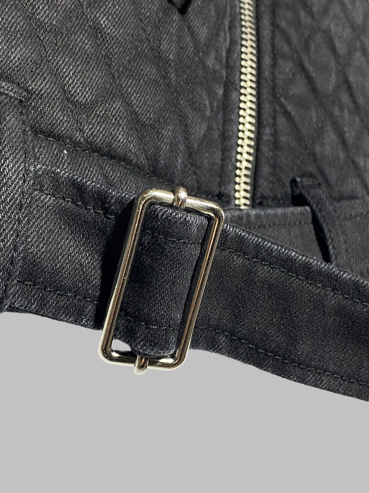 Diesel Vintage Diesel Y2k Quilted Distressed Style Biker Jacket Size S / US 4 / IT 40 - 12 Thumbnail