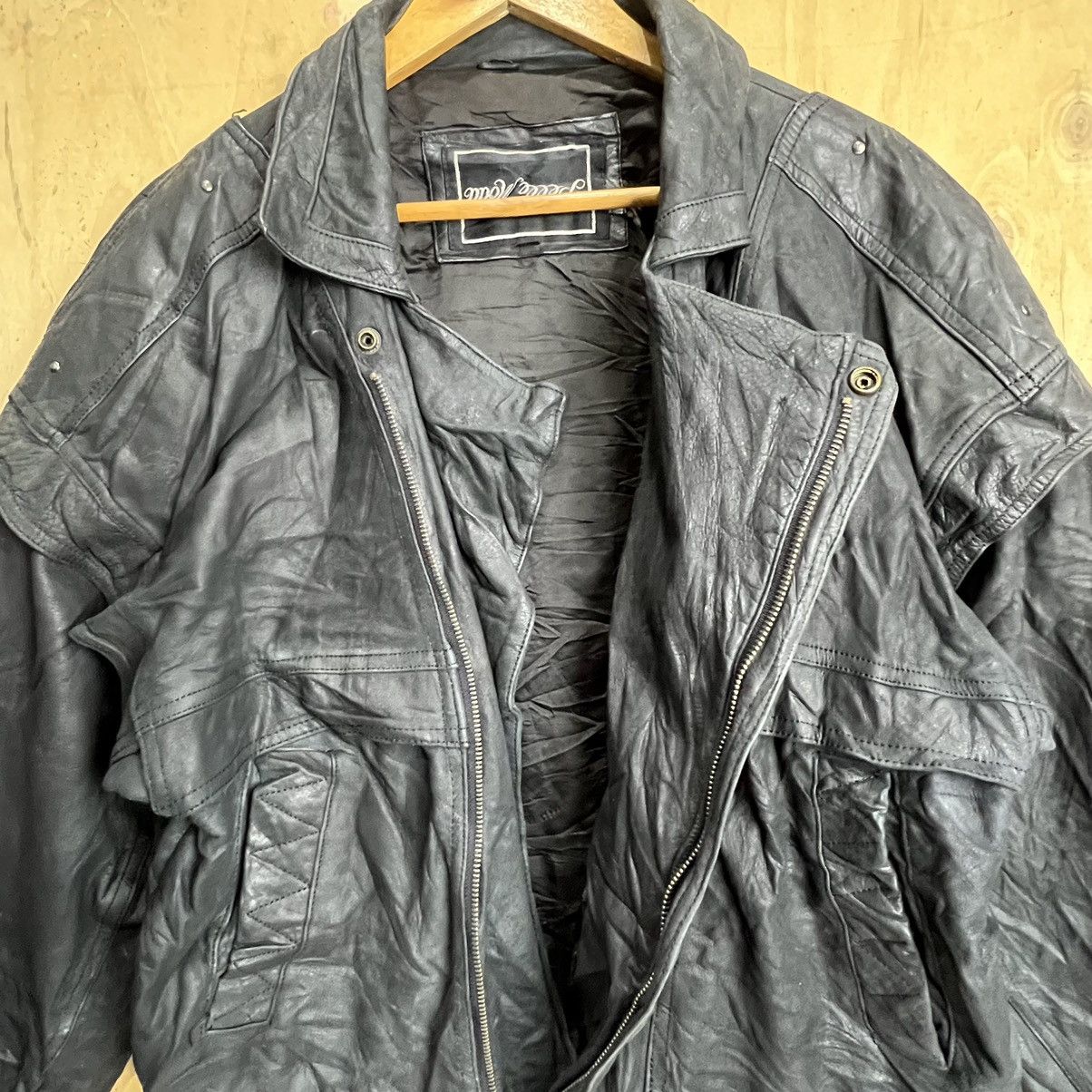 Vintage Pelle Moda Leather Jacket Size US M / EU 48-50 / 2 - 10 Thumbnail