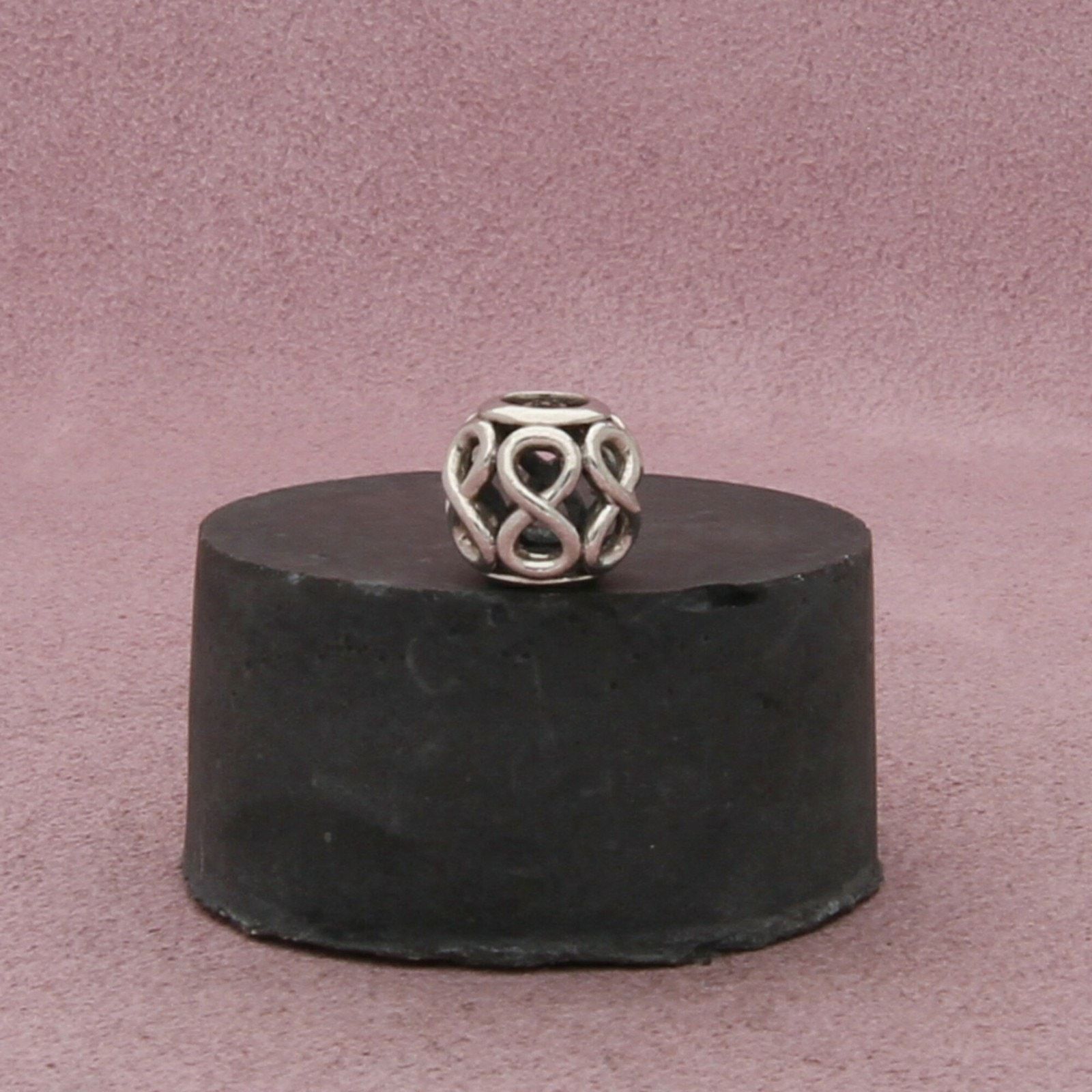 pandora pandora sterling silver infinity bead charm pendant Size ONE SIZE - 1 Thumbnail