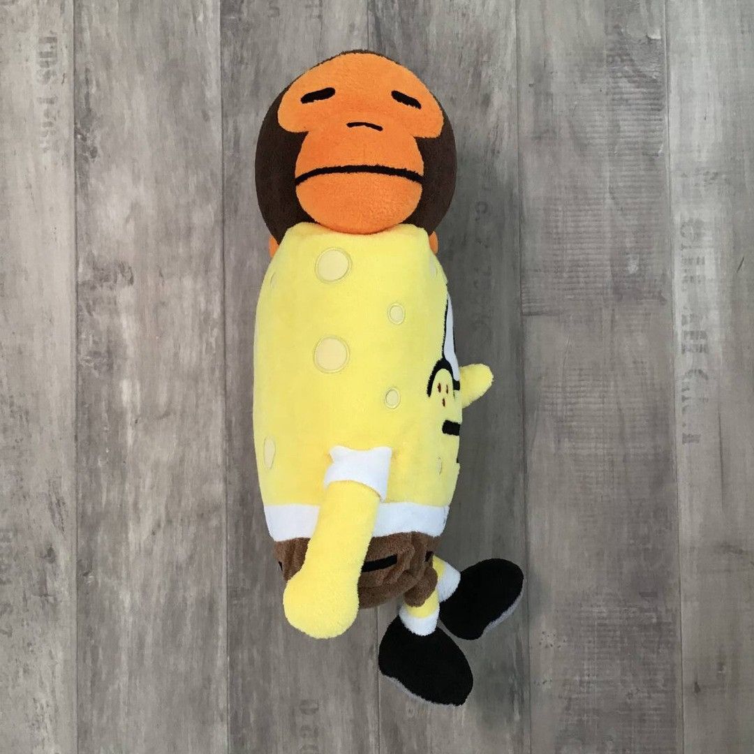 Bape × Nickelodeon BAPE × Spongebob Milo Plush Doll a bathing ape Size ONE SIZE - 2 Thumbnail