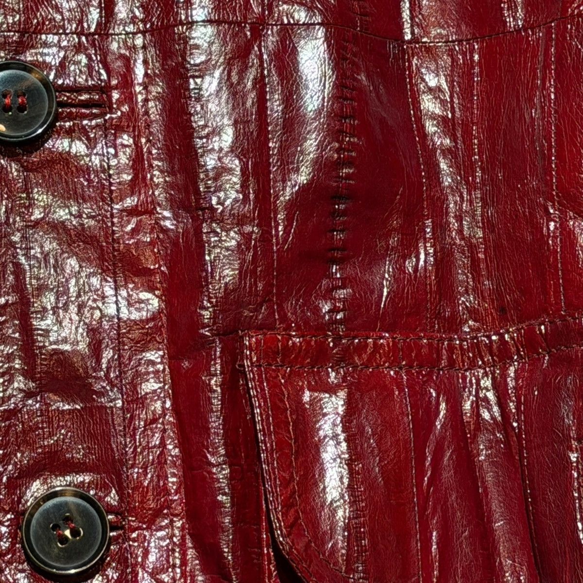 Dolce & Gabbana 100% Eel skin archive runway jacket Size US M / EU 48-50 / 2 - 3 Thumbnail