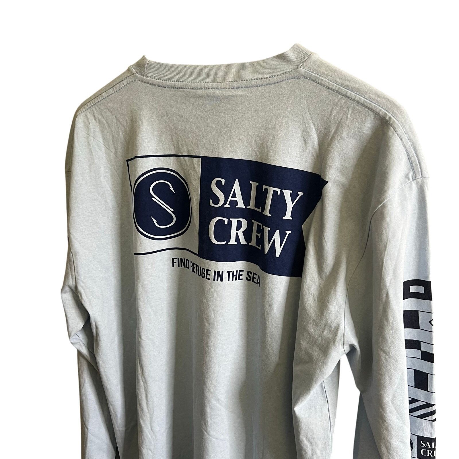 Other Salty Crew Alpha NWT Long Sleeve T-Shirt Light Blue - L Size US L / EU 52-54 / 3 - 4 Thumbnail