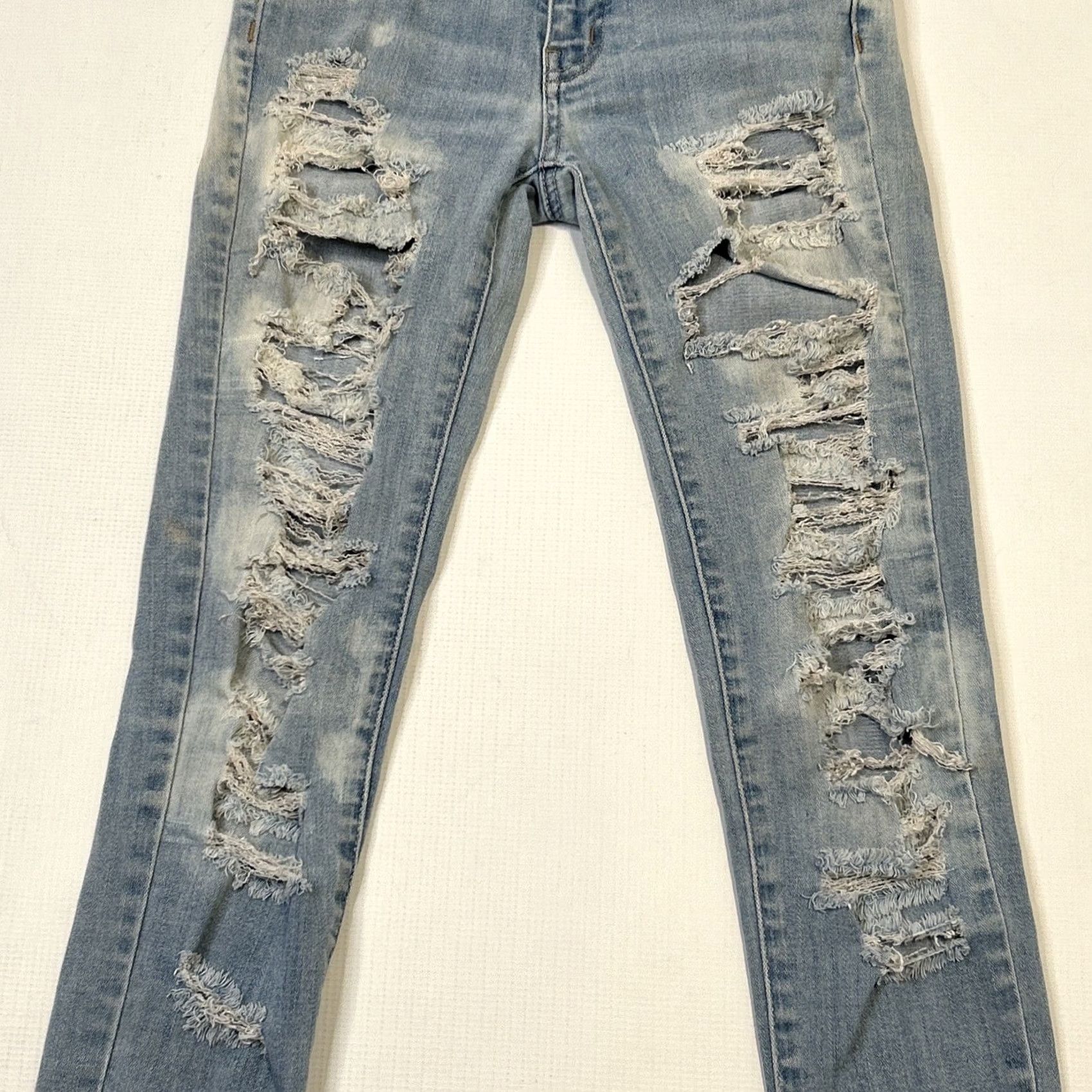 American Eagle Outfitters VINTAGE American Eagle Outfitters 00 Hi Rise Jegging 5-Pocket Denim Jeans Blue Slim 23in Waist 28in Inseam Womens Jeans 90s 80s Size 24" / US 00 / IT 34 - 3 Thumbnail