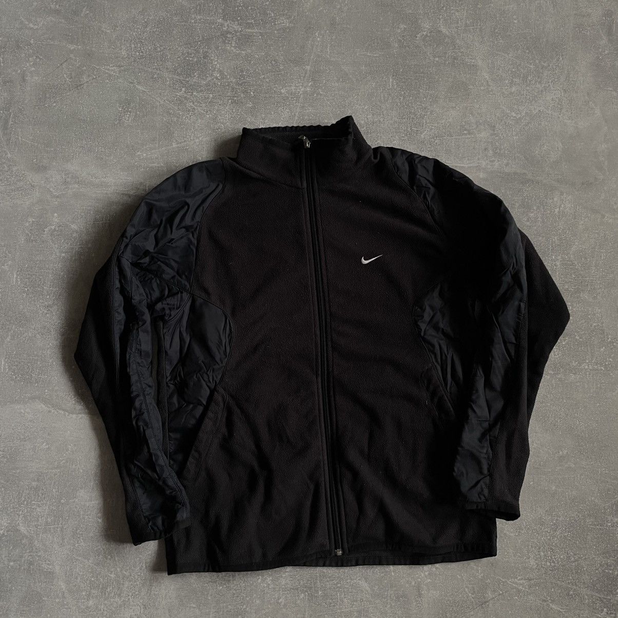 Nike Nylon streetwear y2k sk8 Nike fleece jacket bomber sweatsh Size US S / EU 44-46 / 1 - 1 Thumbnail