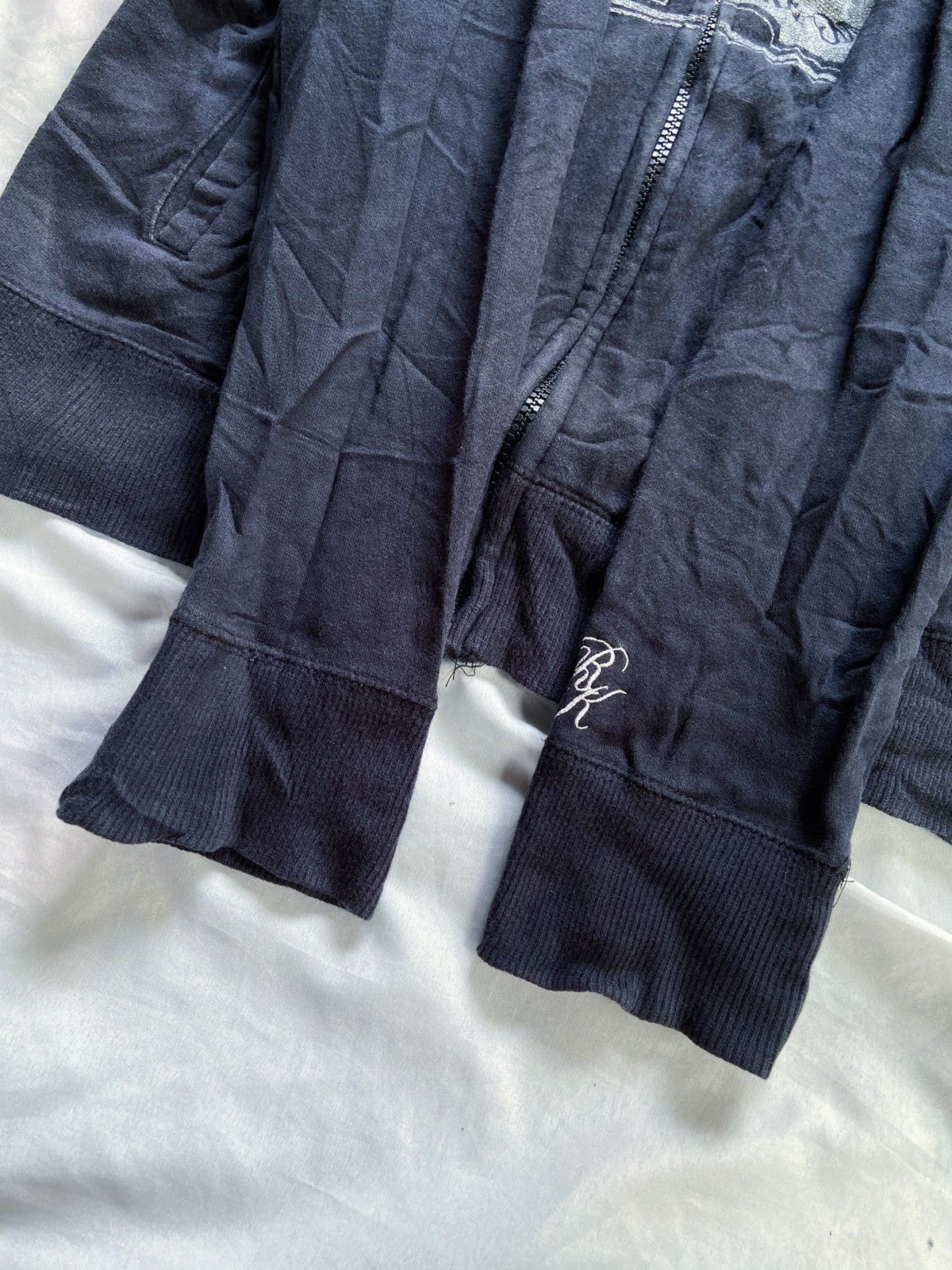 Japanese Brand RUSSK HYBRIDIZE NEW CULTURE ZIP HOODIE Size US S / EU 44-46 / 1 - 6 Thumbnail