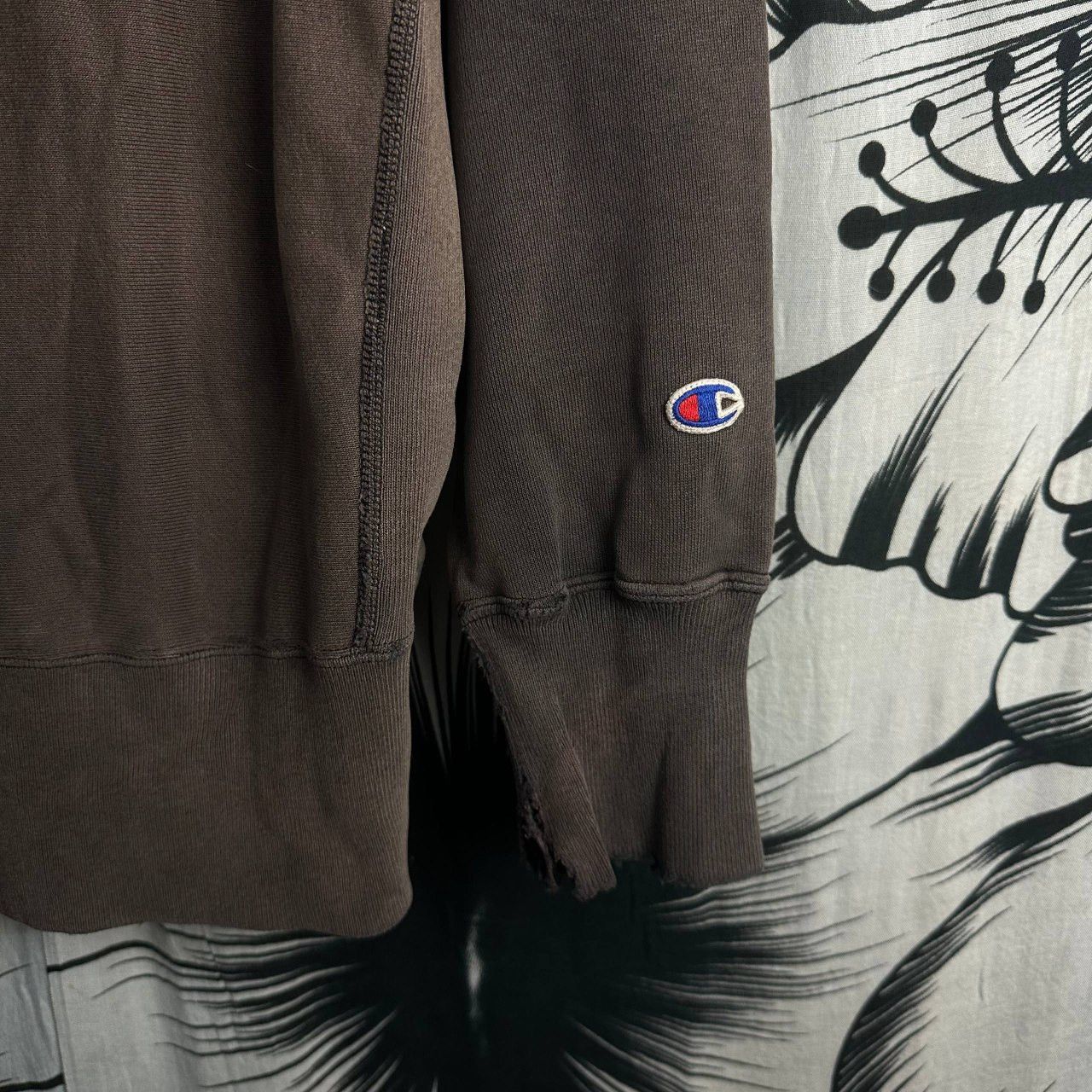 Vintage Champion RW Distressed Sunfaded Crewneck