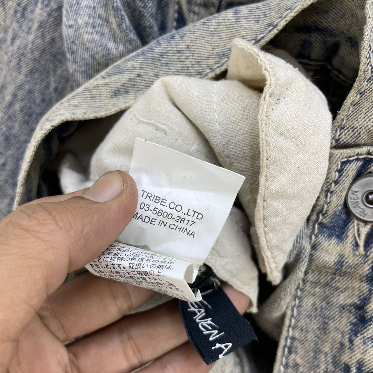 Japanese Brand × Levi's × Vintage Vintage Distressed Heaven Japanese Brand Acid Wash Jacket Size M / US 6-8 / IT 42-44 - 9 Thumbnail