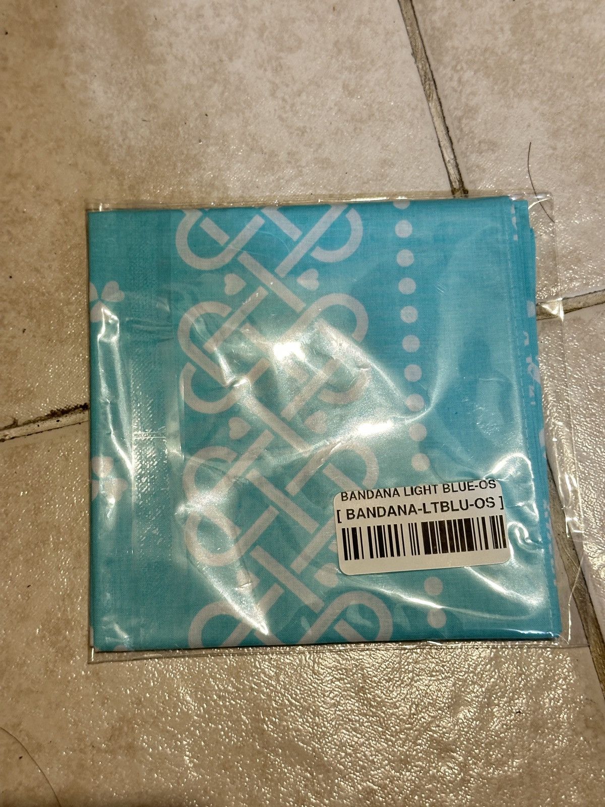 Girls Don't Cry Girls Don’t Cry Verdy Light Blue Bandana Scarf, NEW Size ONE SIZE - 2 Thumbnail