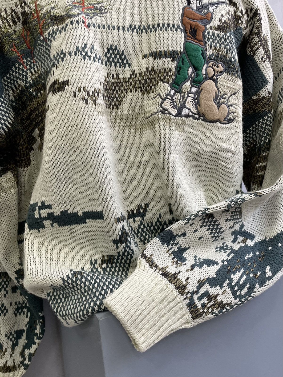 Lacoste Lacoste chemise style over print sweater y2k Size US L / EU 52-54 / 3 - 7 Thumbnail