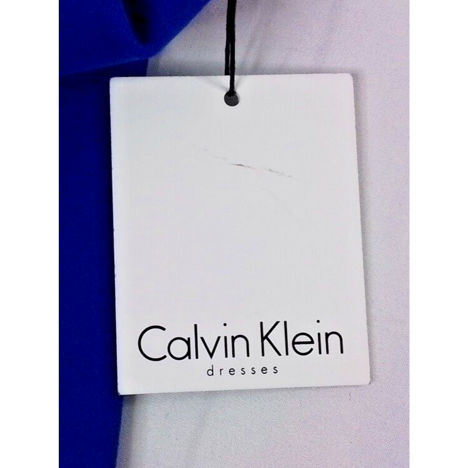Calvin Klein Calvin Klein Dress Women's 12 Blue NWT #W2740 Size XL / US 12-14 / IT 48-50 - 5 Thumbnail