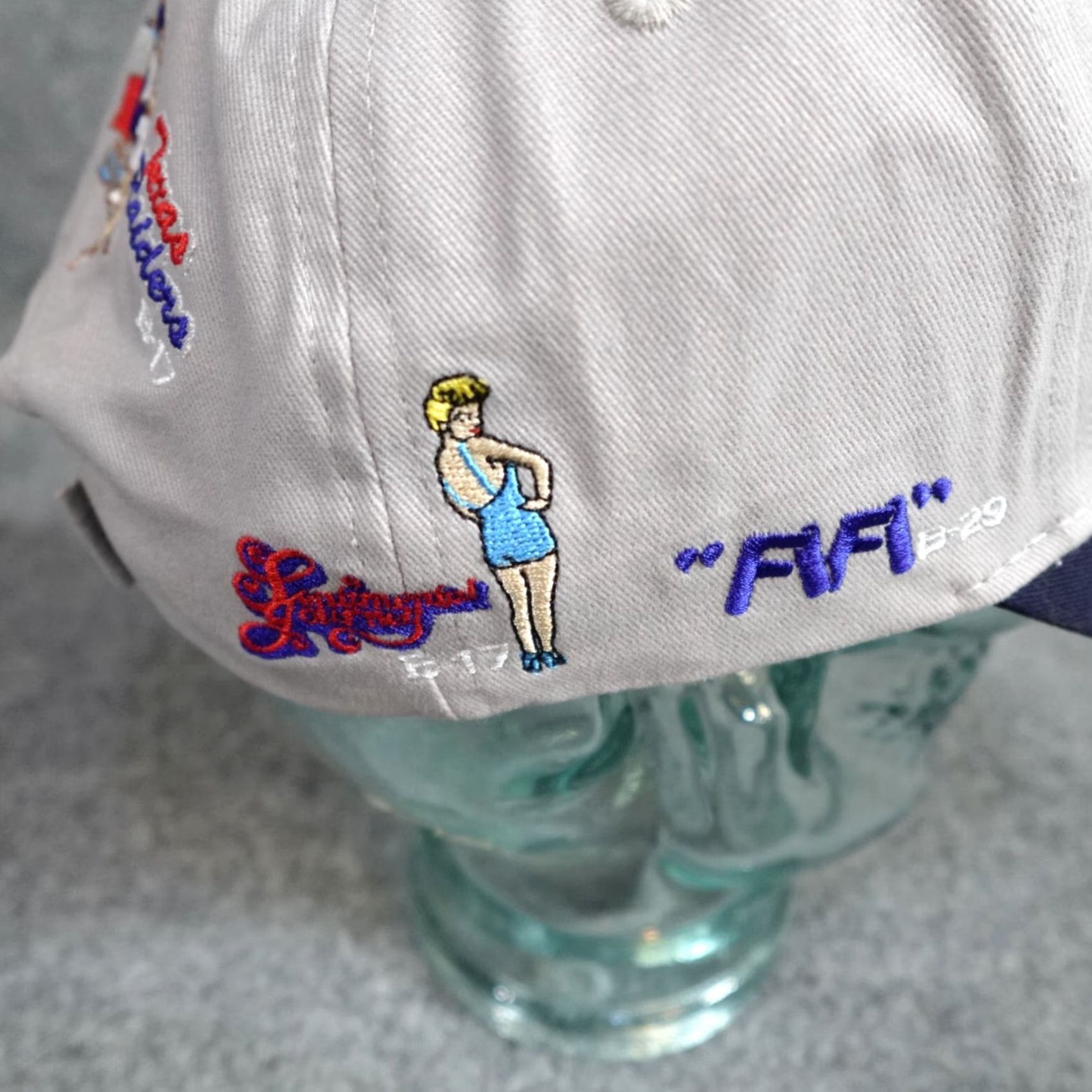 Vintage VINTAGE Bomber Command Ghost Squadron Baseball Hat Snapback Embroidered Airforce NEW Size ONE SIZE - 6 Thumbnail