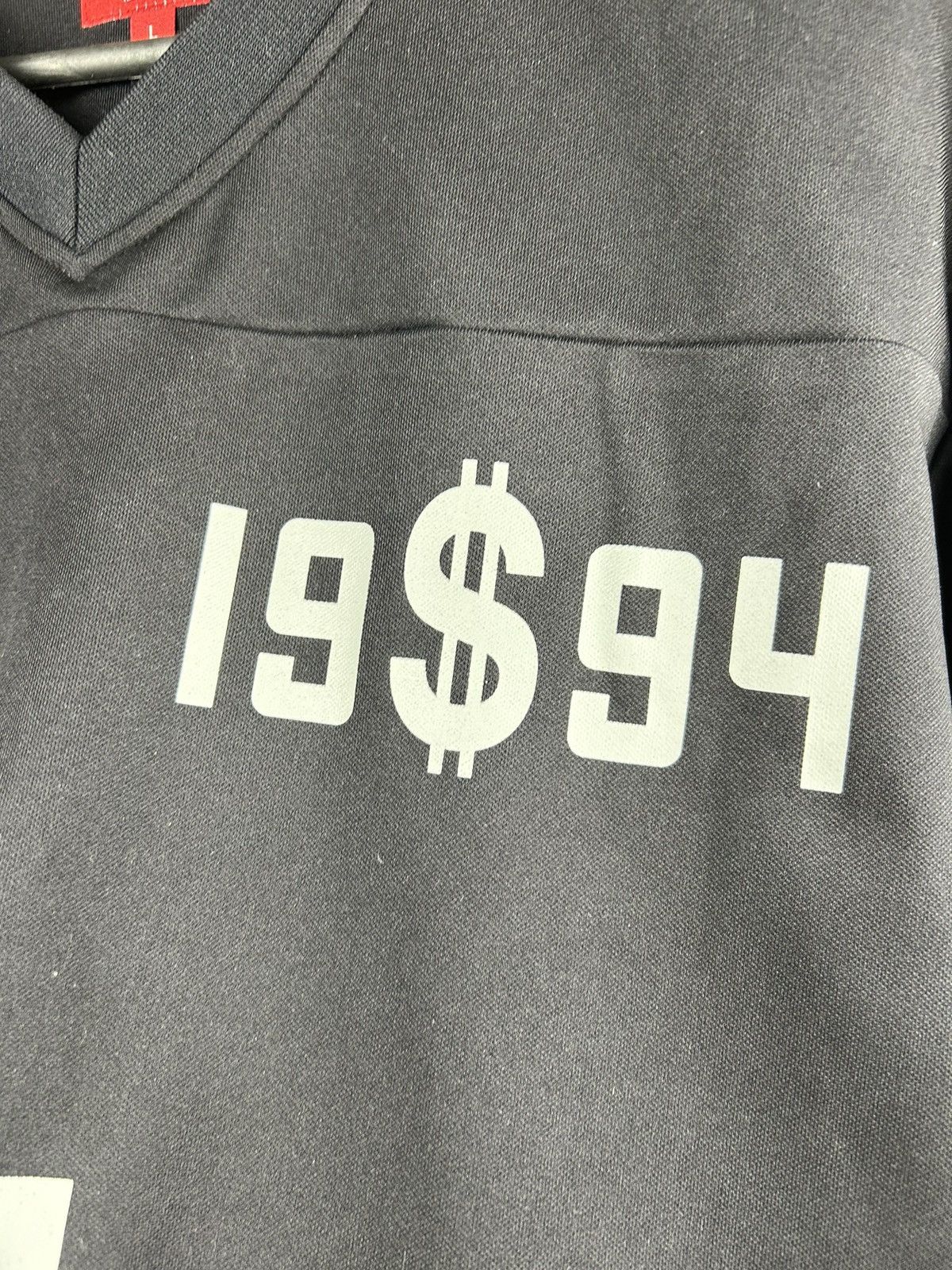 Supreme Supreme Business Hockey Jersey Black Long Sleeve Size US L / EU 52-54 / 3 - 9 Thumbnail