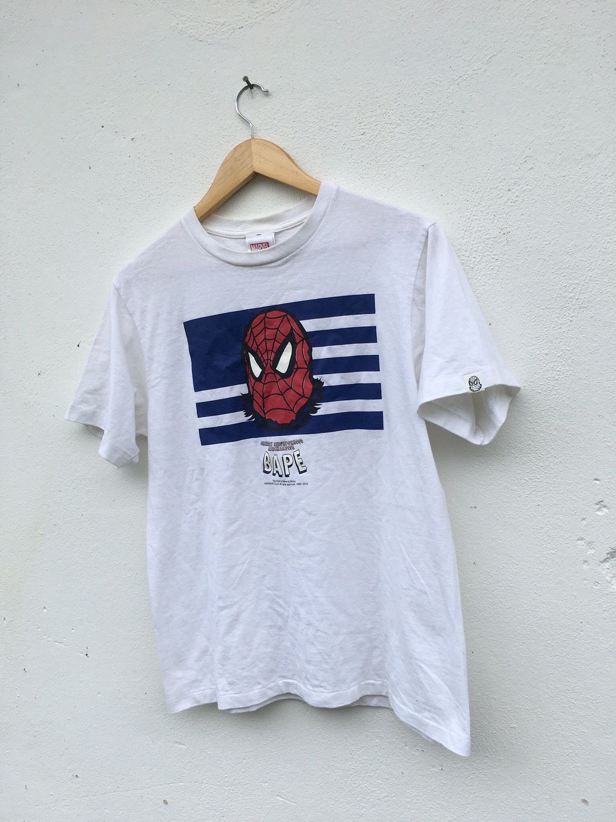Bape Bape x Marvel Amazing Spider-Man Tee Size US M / EU 48-50 / 2 - 3 Thumbnail
