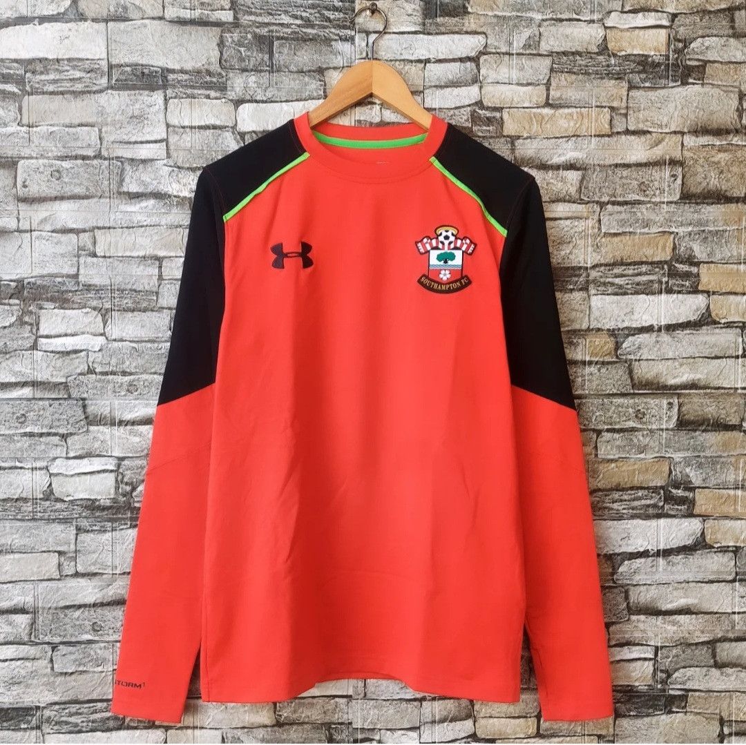 Under Armour 2016-2017 SOUTHAMPTON TRAINING SHIRT Size US S / EU 44-46 / 1 - 1 Thumbnail