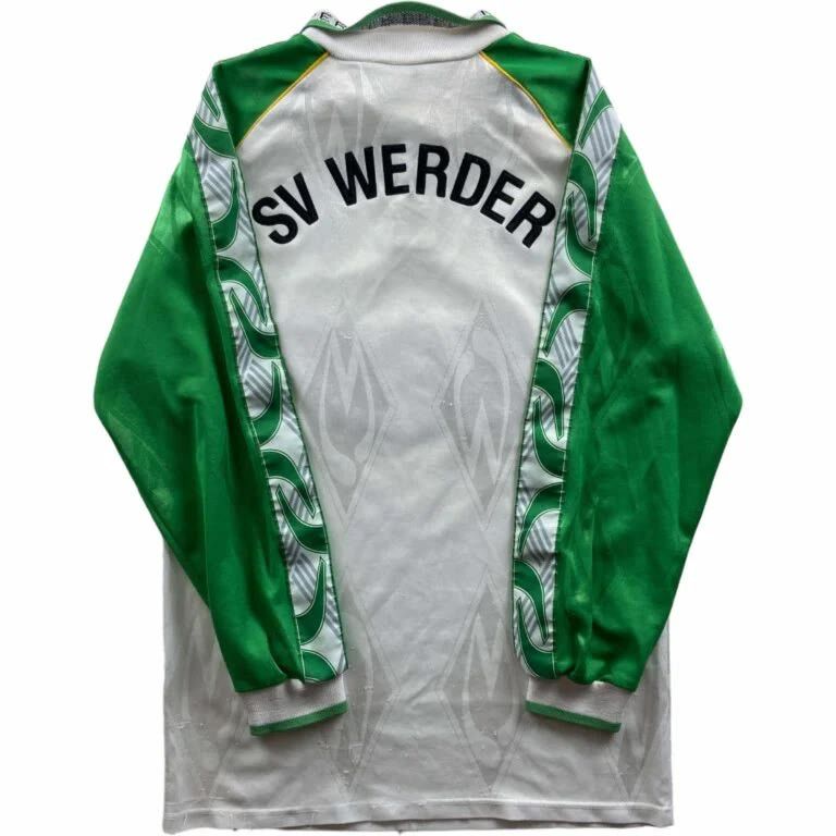 Puma Werder Bremen 1995-96 Puma home LS football jersey size XS Size US XS / EU 42 / 0 - 2 Thumbnail