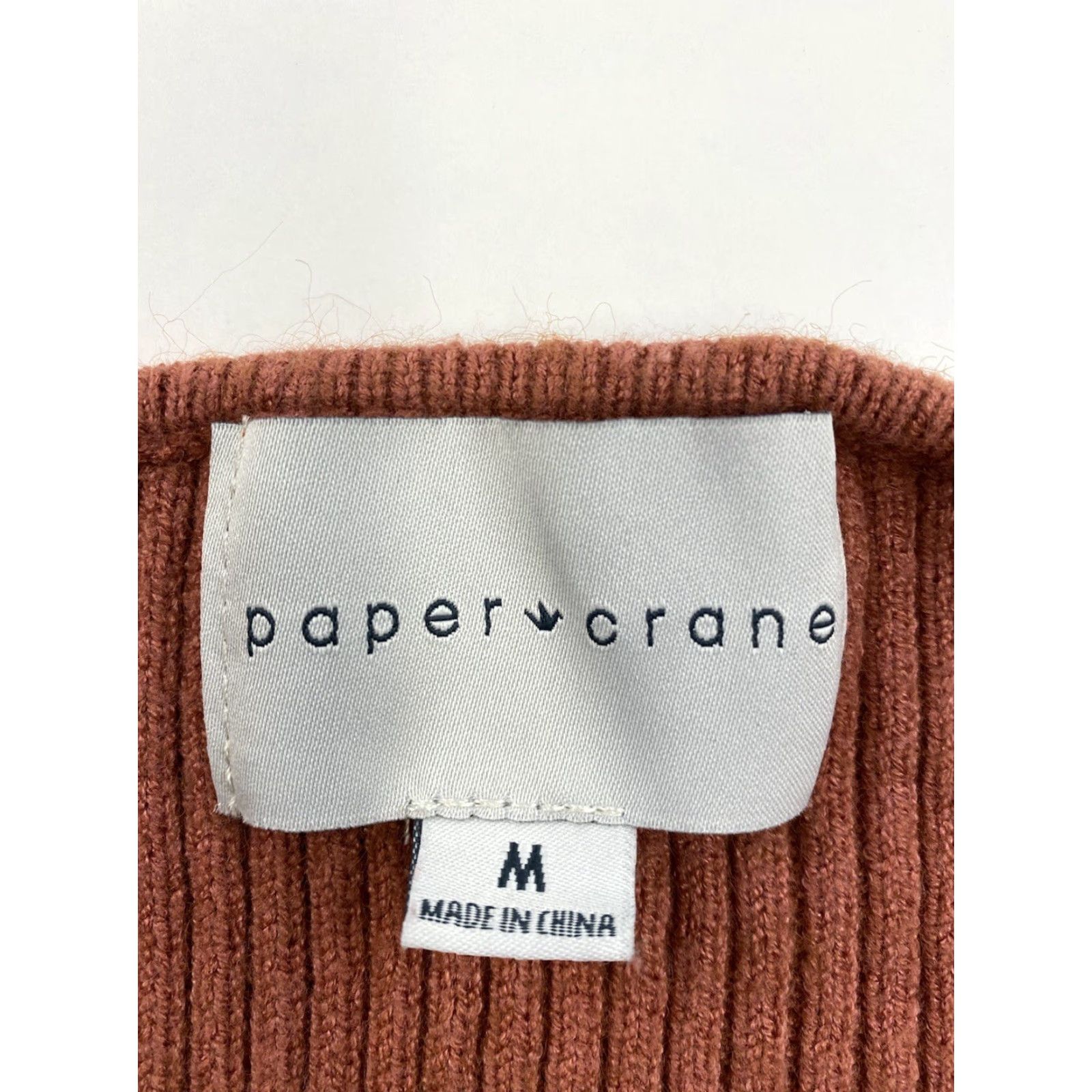 Anthropologie Anthropologie Paper Crane Sweater Womens Medium Rust Size M / US 6-8 / IT 42-44 - 3 Thumbnail
