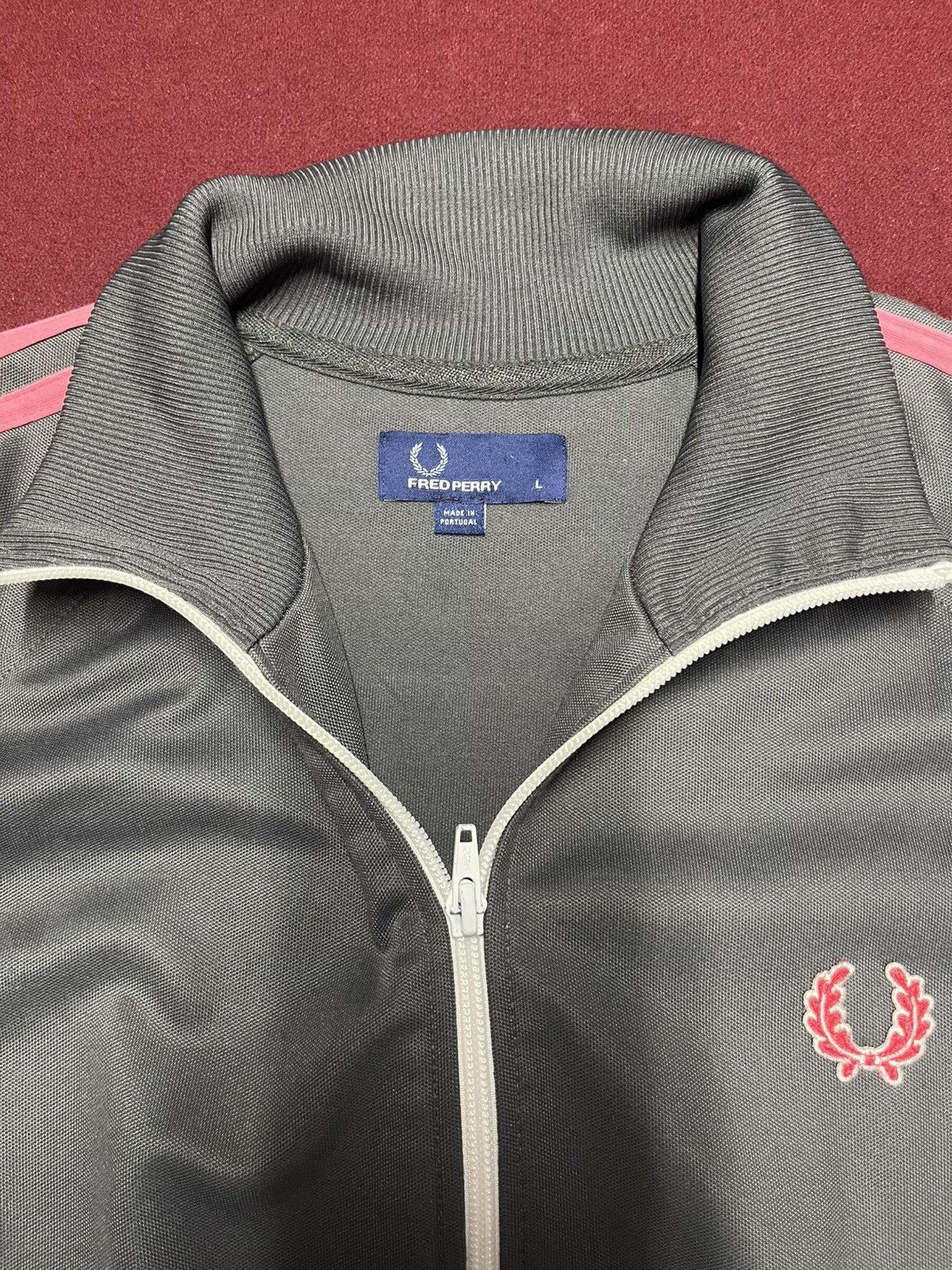 Fred Perry RARE FRED PERRY ZIP UP SWEATER Size US L / EU 52-54 / 3 - 2 Thumbnail