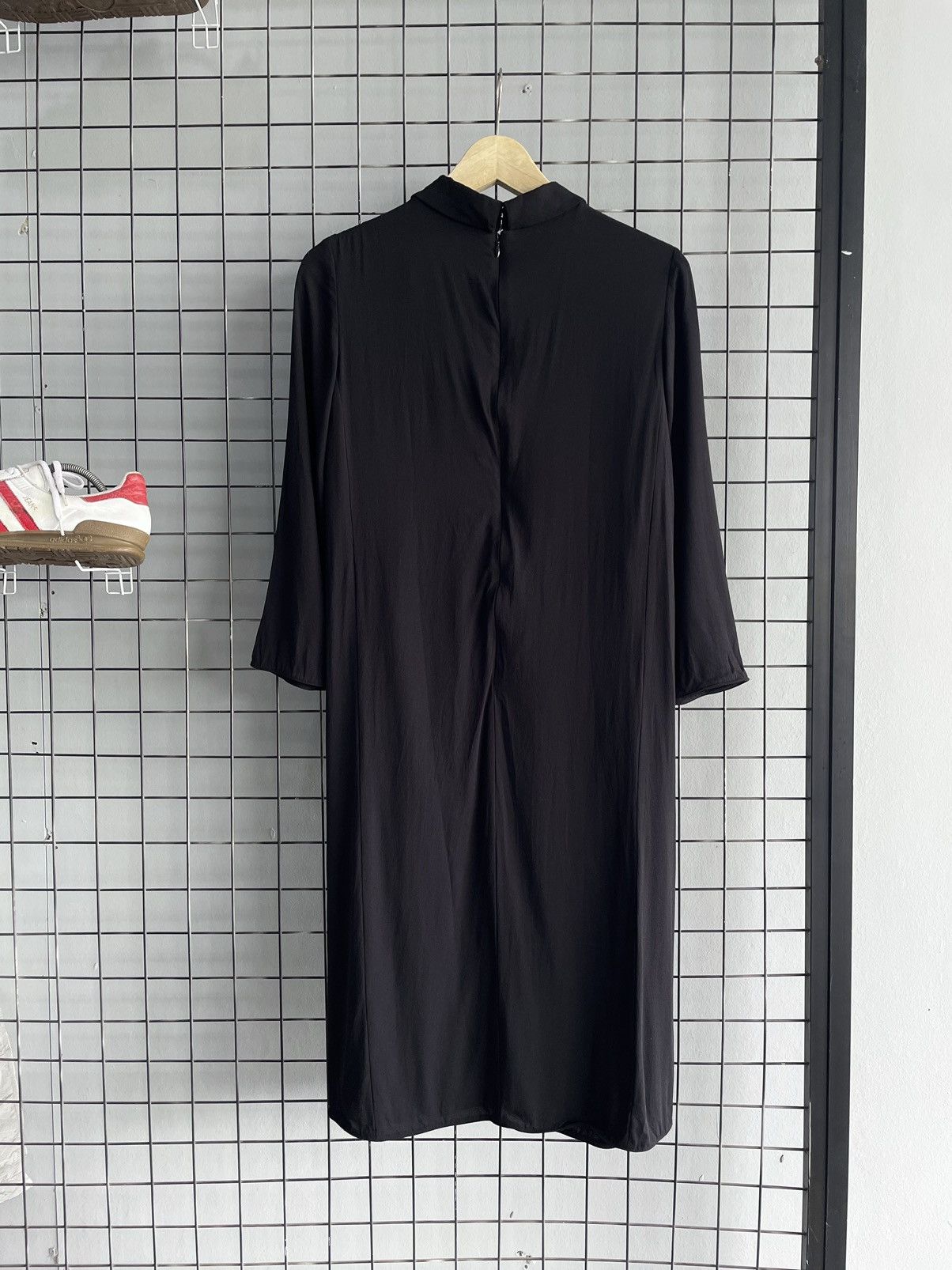 Prada PRADA Midi Dress 2017 Knee-Length Black Size S / US 4 / IT 40 - 3 Thumbnail
