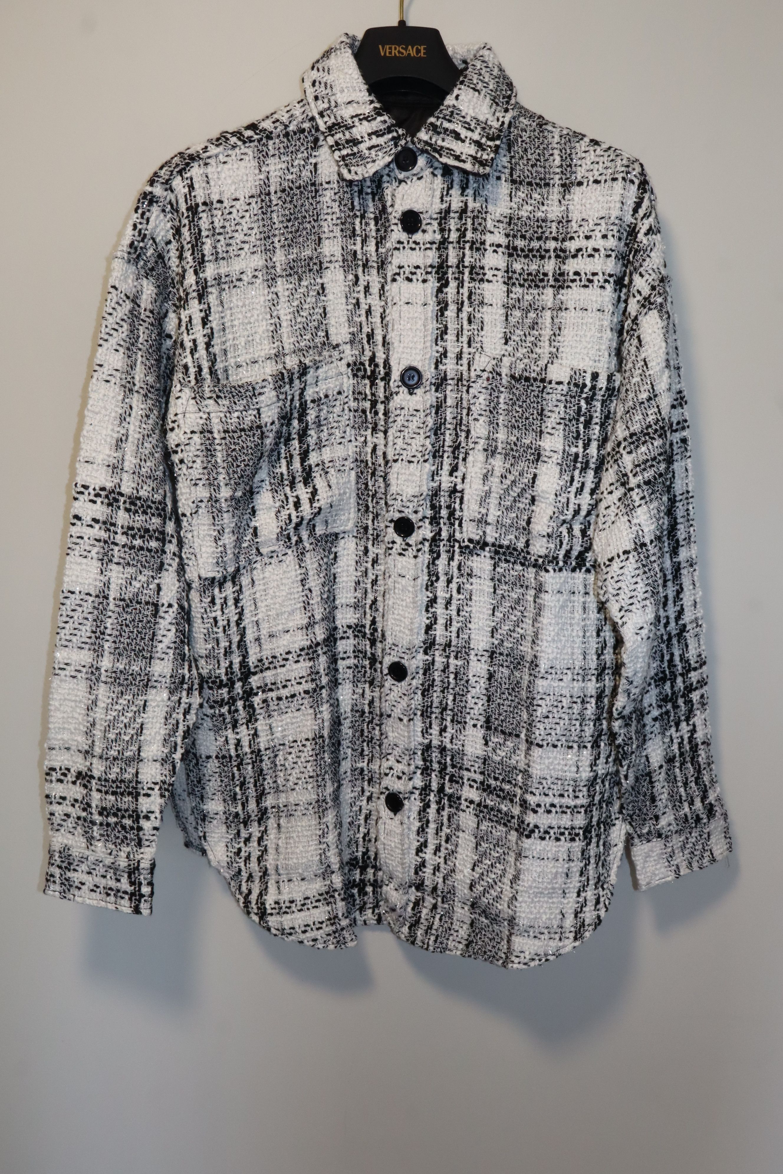 Faith Connexion Oversized tweed shirt Size US S / EU 44-46 / 1 - 1 Thumbnail