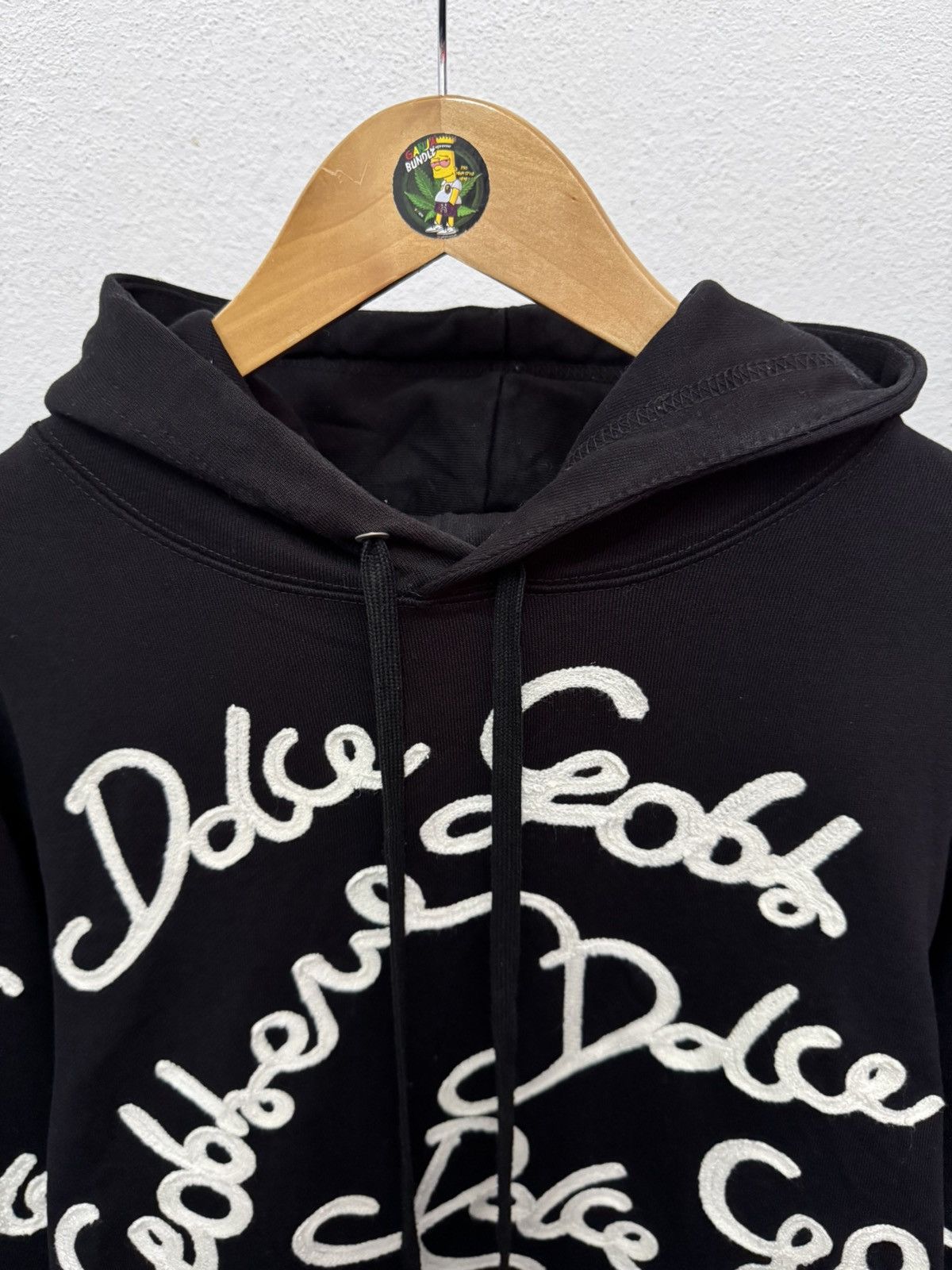 Dolce & Gabbana Dolco & Gabbana All Over Logo Hoodie Size US S / EU 44-46 / 1 - 4 Thumbnail