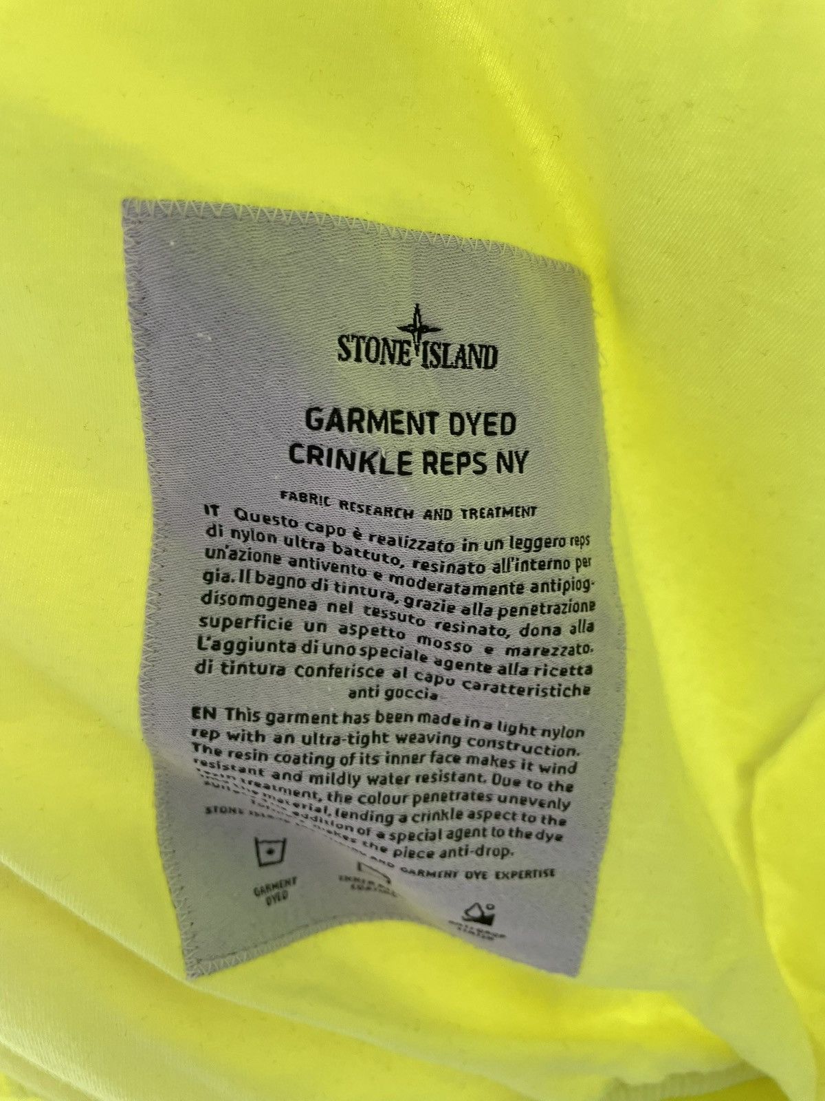 Stone Island Garment dyed crinkle reps ny Size US M / EU 48-50 / 2 - 6 Thumbnail