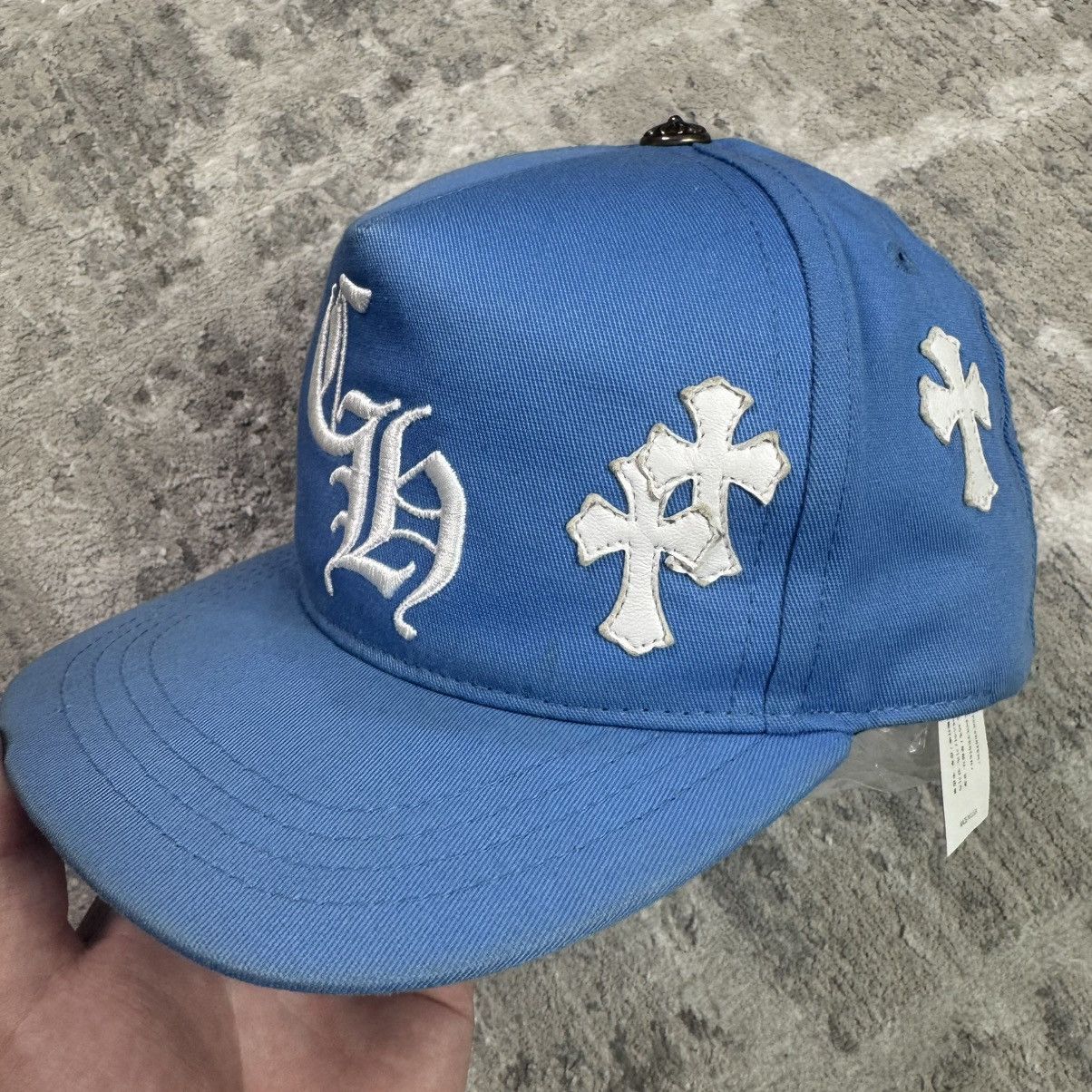 Chrome Hearts St barths cross patch baseball hat Size ONE SIZE - 4 Thumbnail