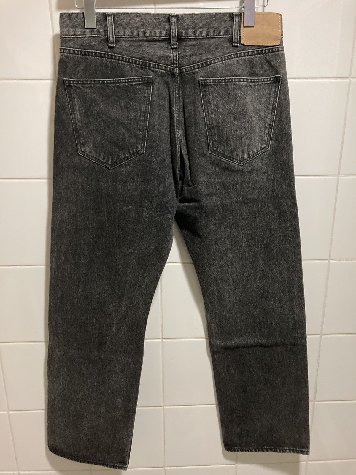 Celine CELINE by Hedi Slimane RE_015 SS23 Charcoal Wash Kurt Jeans ...