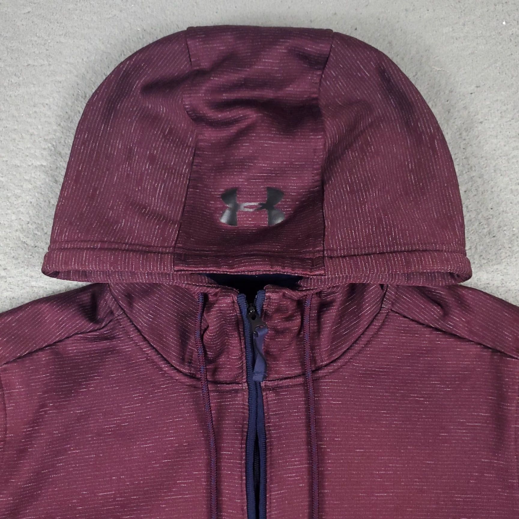 Under Armour Under Armour Hoodie Mens Small Purple Pullover Sweatshirt Sweatshirt Size US S / EU 44-46 / 1 - 2 Thumbnail