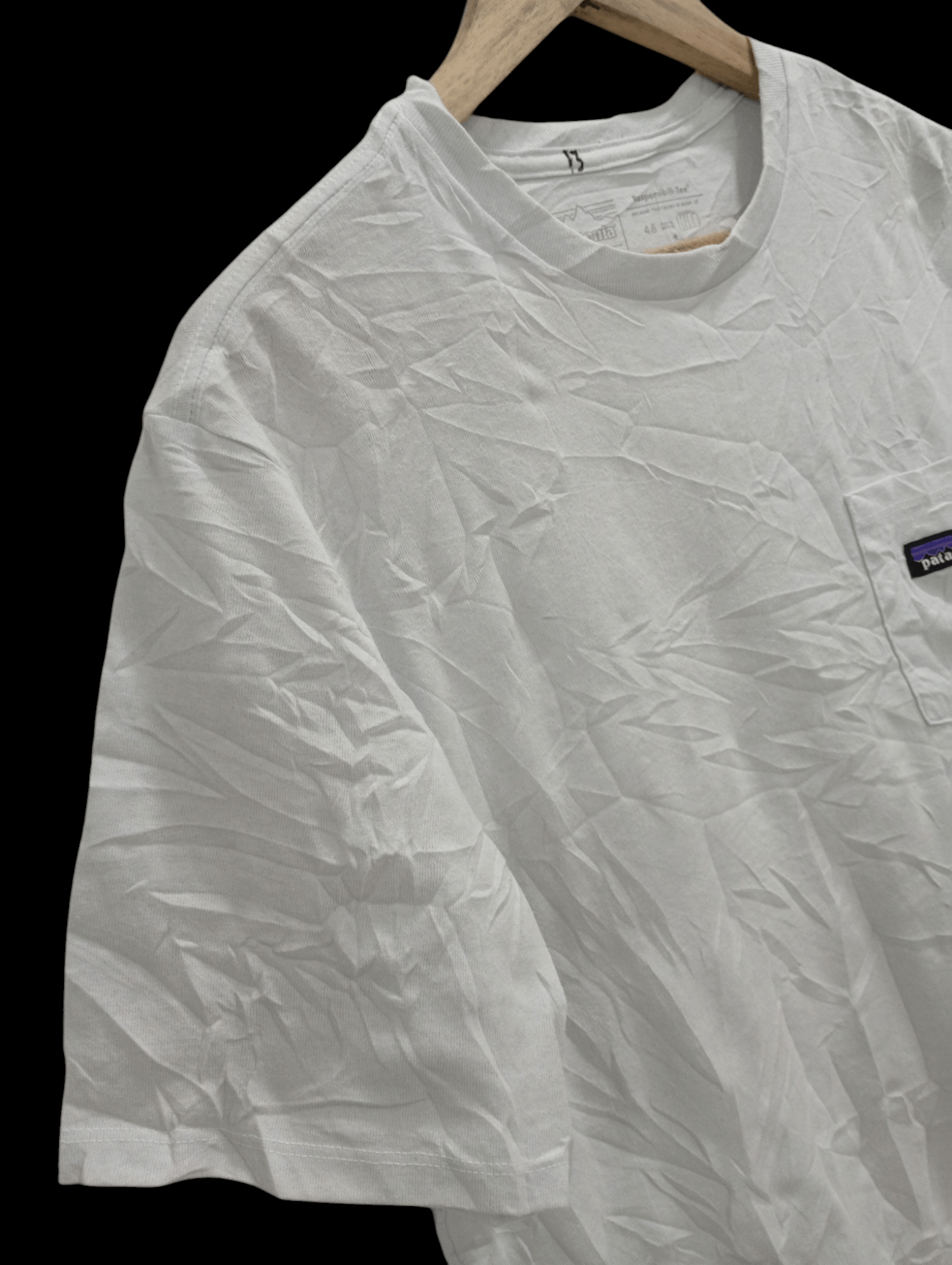 Patagonia 🔥🔥Patagonia Spellout Logo Pocket T-Shirt Size US M / EU 48-50 / 2 - 8 Thumbnail