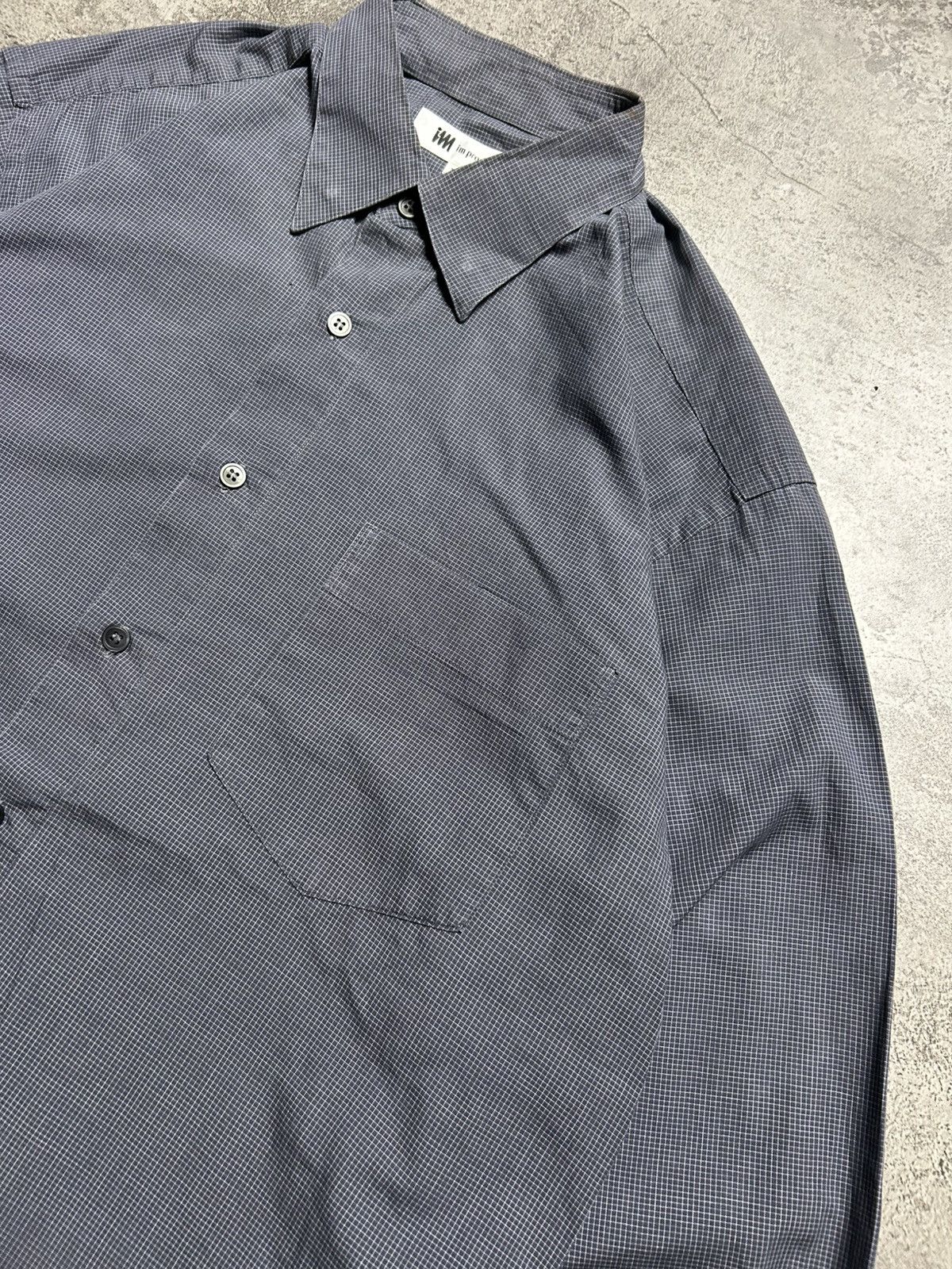 Issey Miyake IM Product Issey Miyake Plaid Button Up Shirt Size US L / EU 52-54 / 3 - 3 Thumbnail