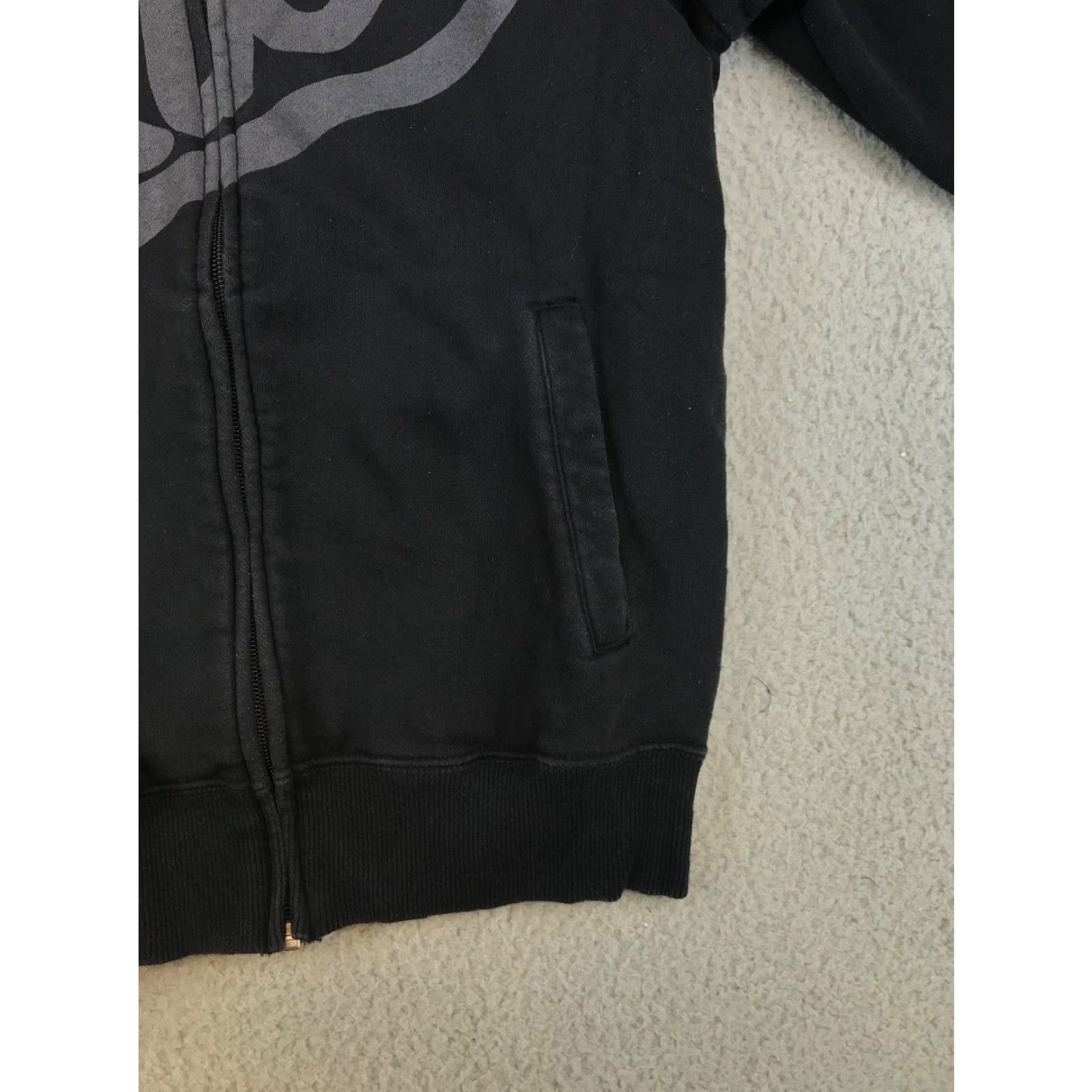 Nike Nike Jacket Women’s Medium Black Full Zip Mock Neck Long Sleeve Pockets Big Logo Size M / US 6-8 / IT 42-44 - 6 Thumbnail