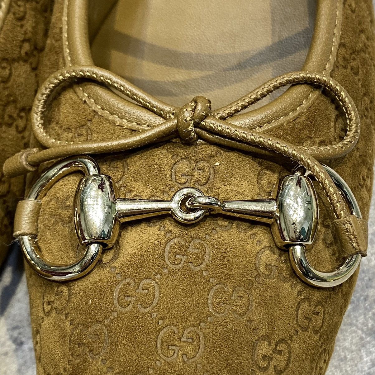 Gucci GUCCI Women's Gucci Horsebit Ballet Flat Size US 6.5 / IT 36.5 - 6 Thumbnail
